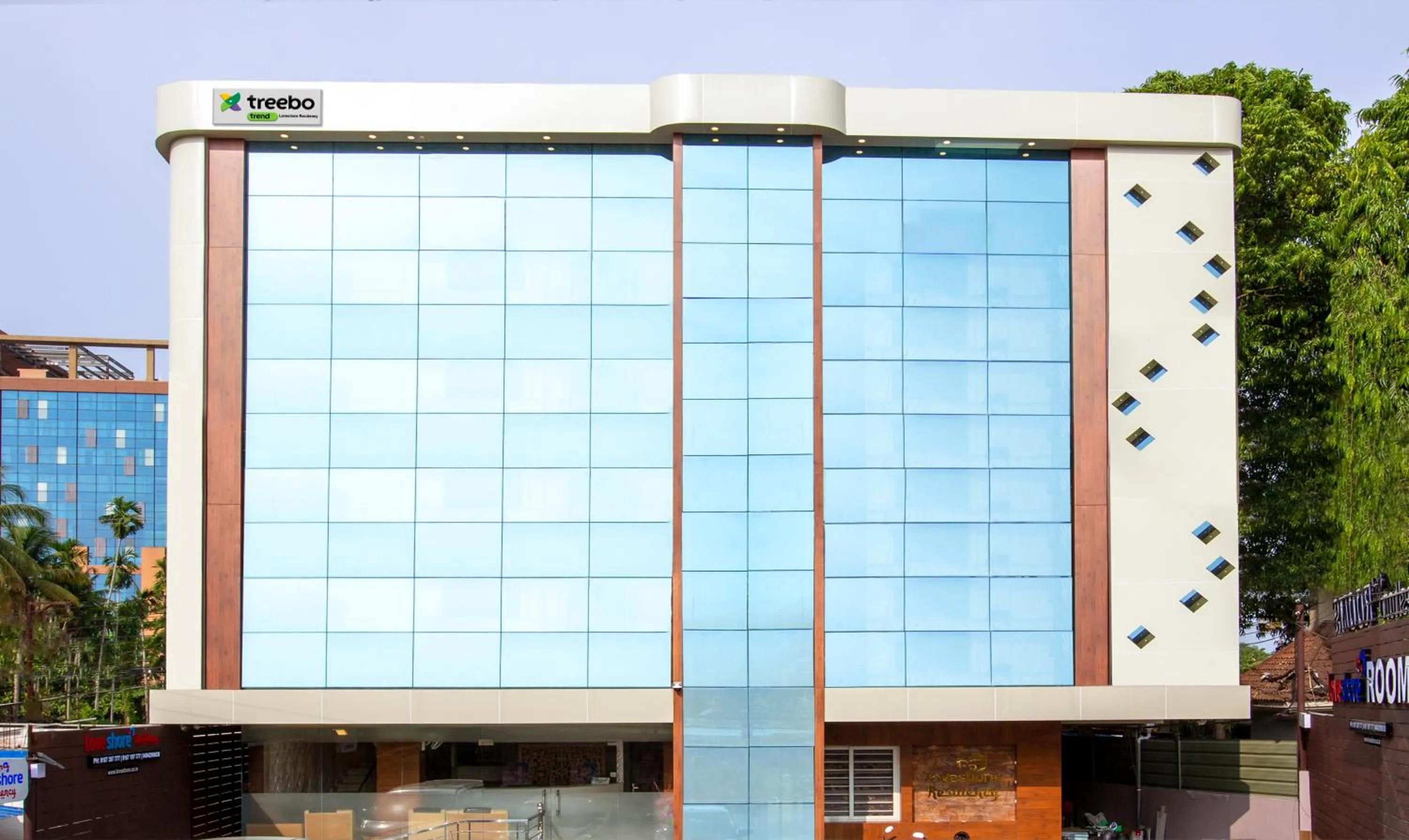 Property building in Treebo Love Shore Residency, Near Lakeshore Hospital