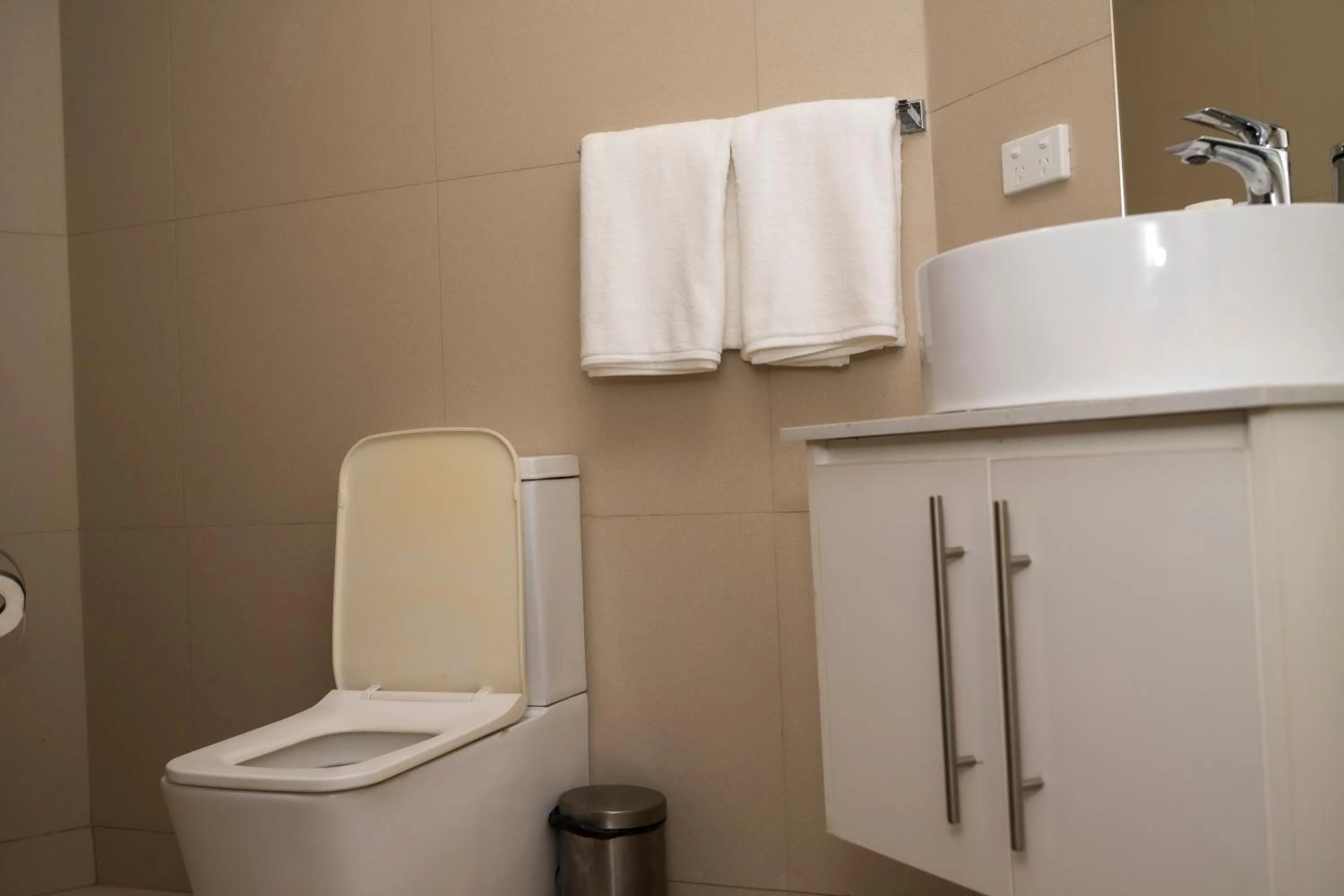 Toilet in Garden Apartments