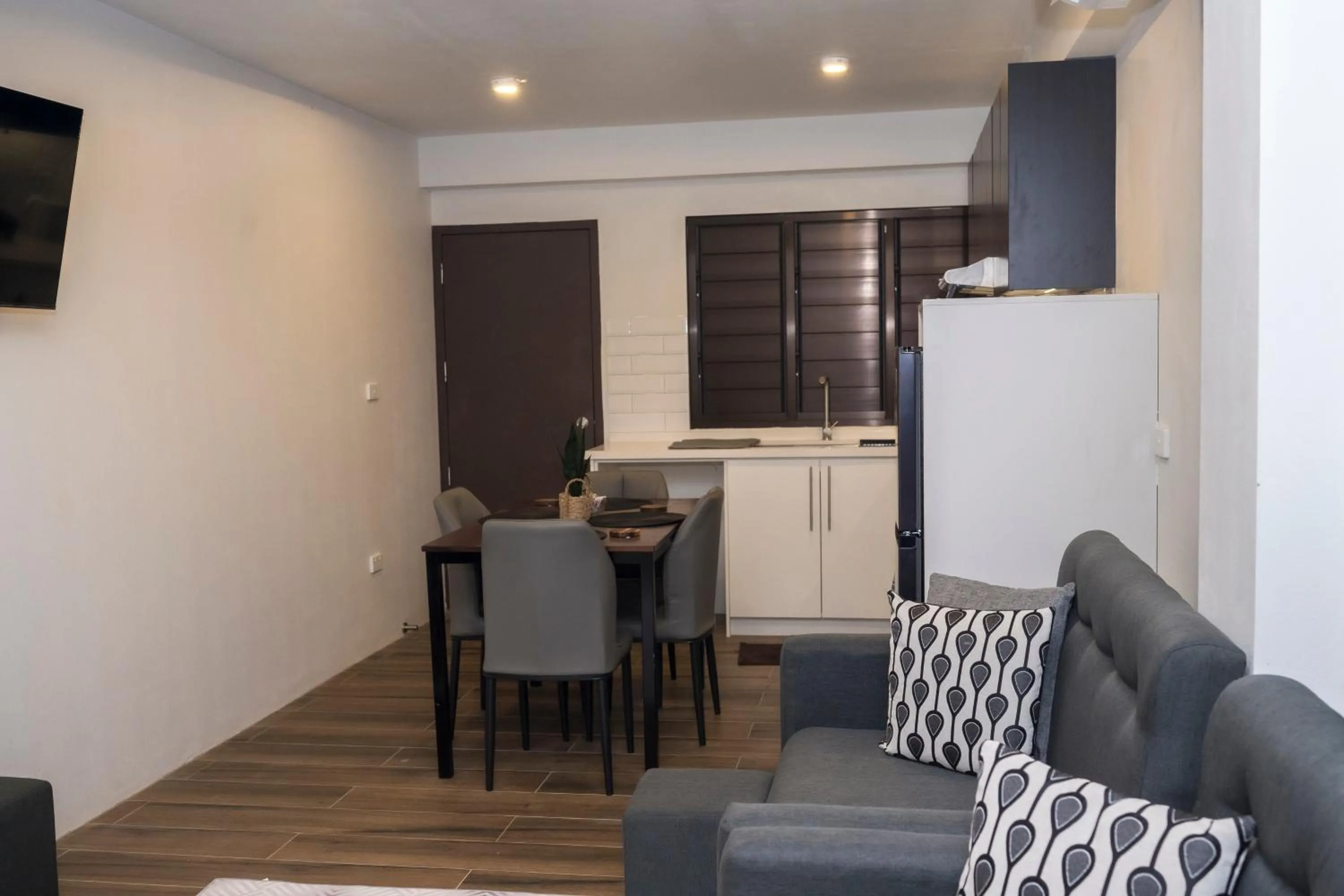 Living room in Garden Apartments