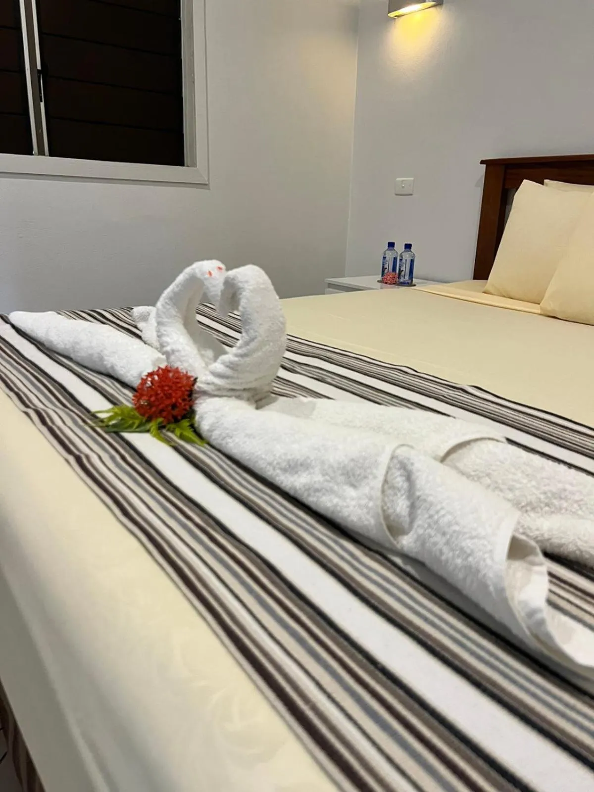 Bed in Garden Apartments