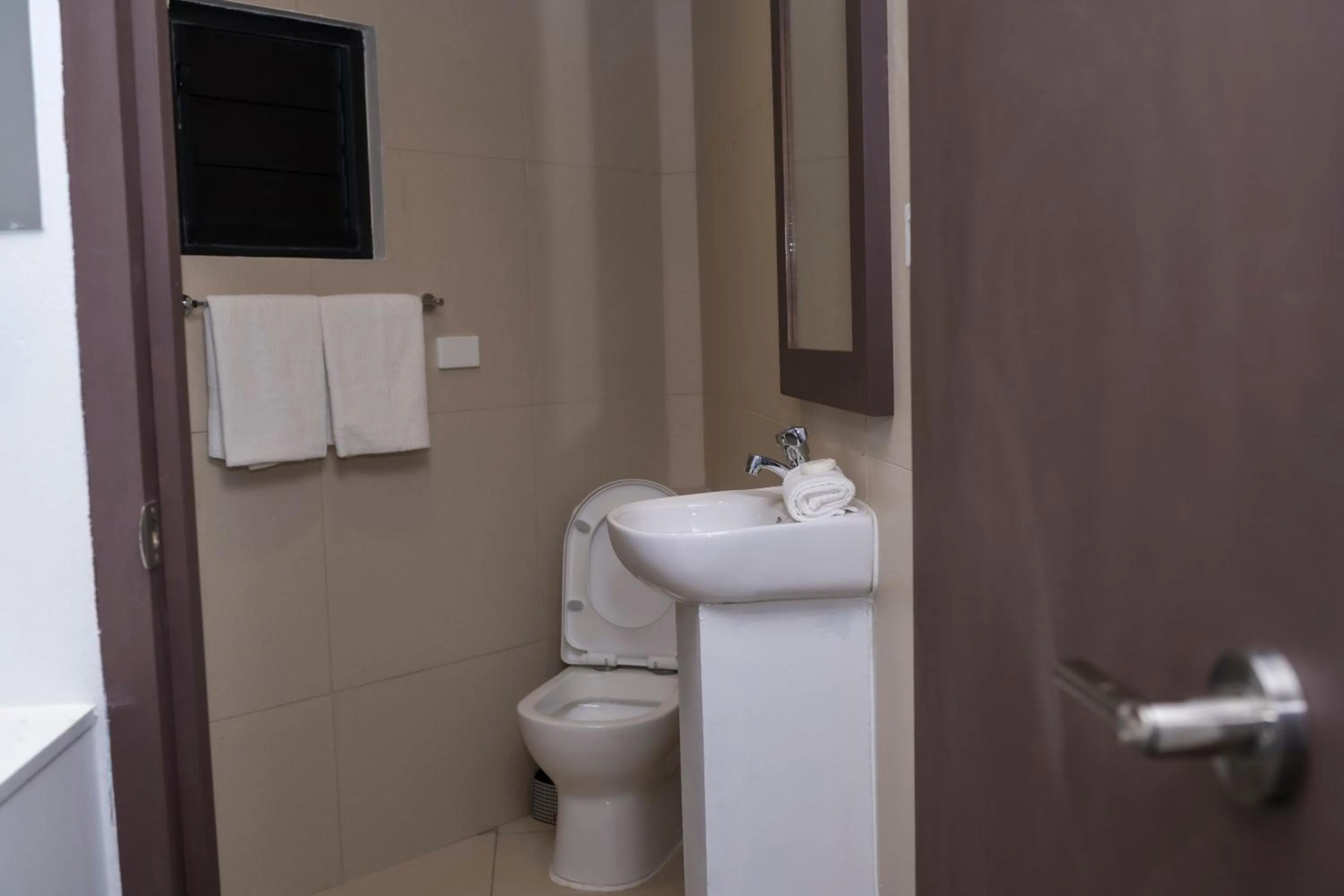 Toilet in Garden Apartments