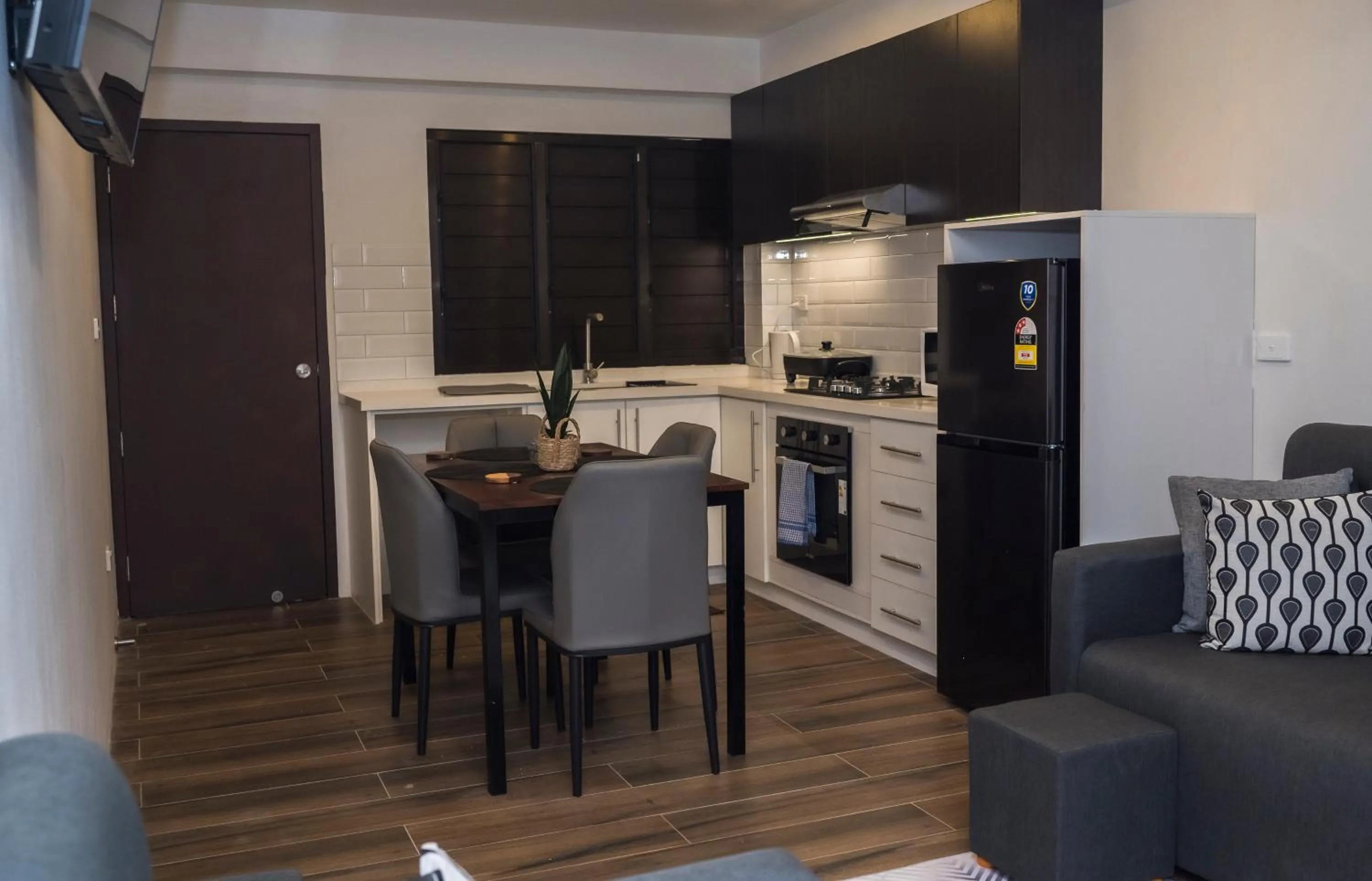 Living room in Garden Apartments