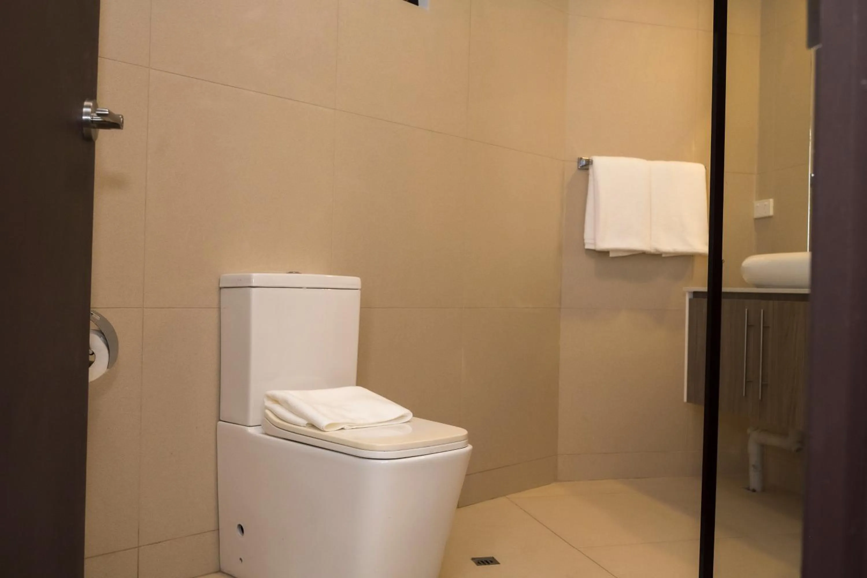 Toilet in Garden Apartments