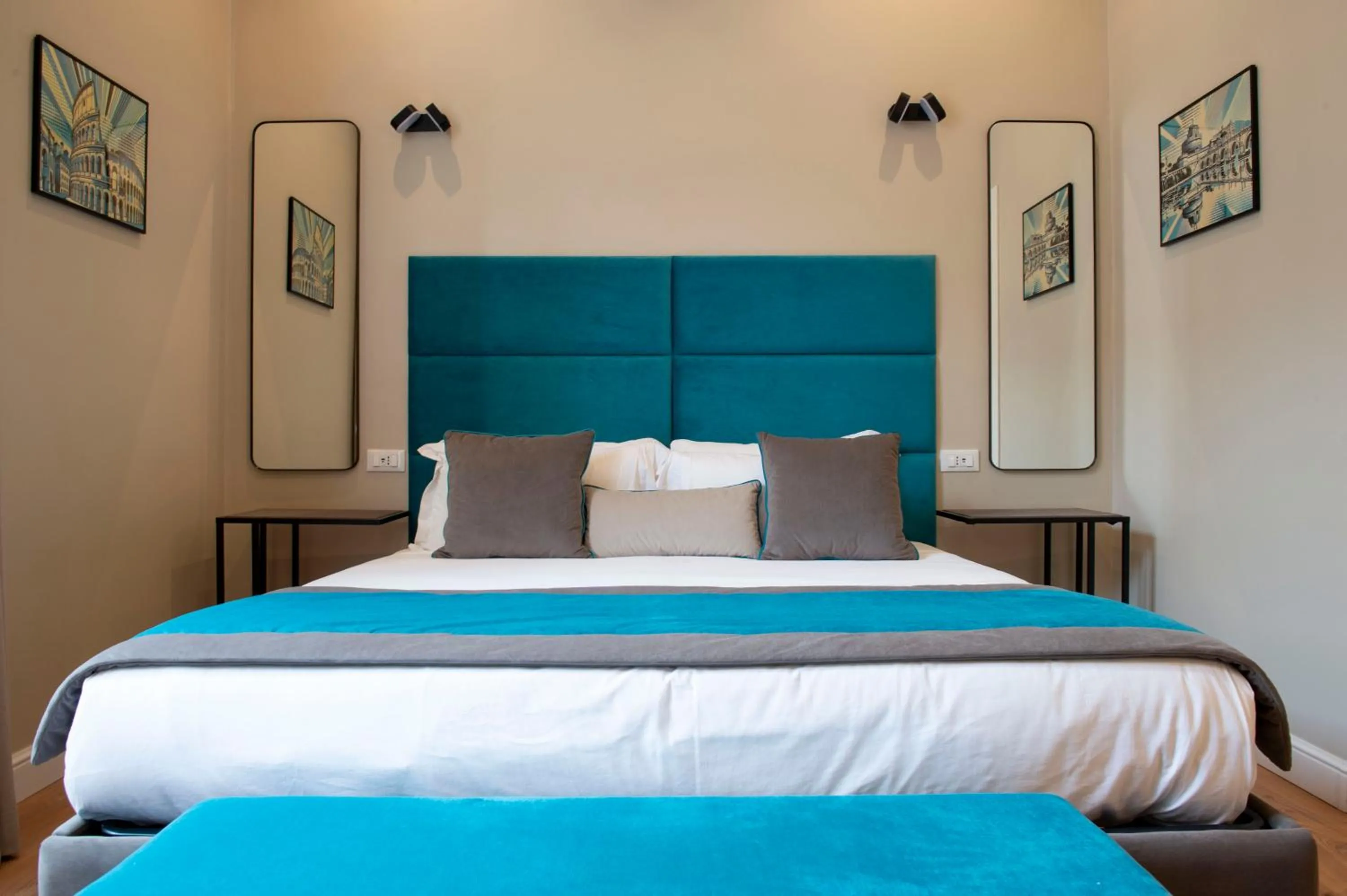 Bed in Hotel AD Suites Nazionale