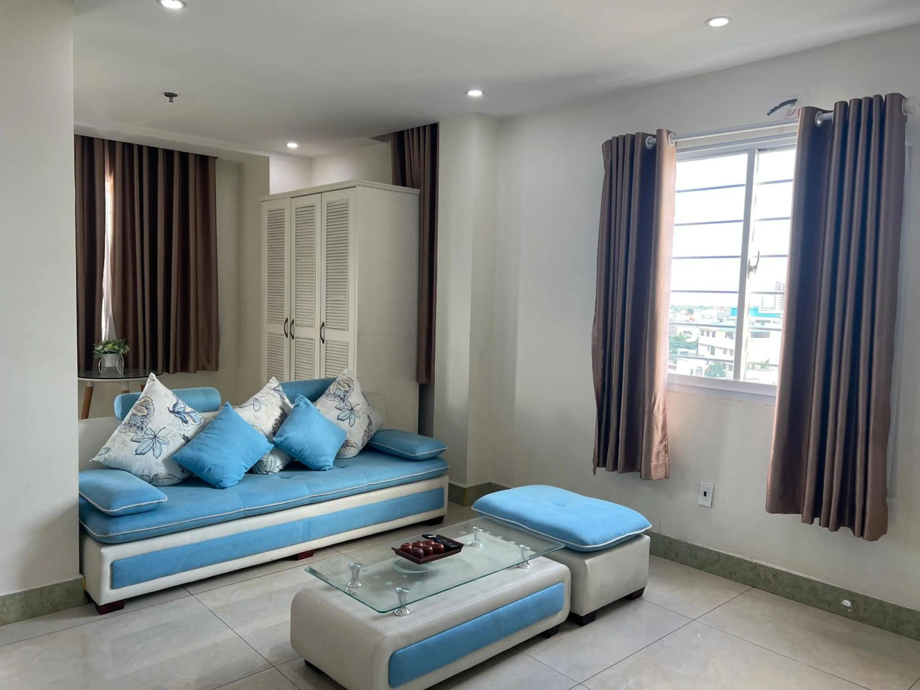 Seating area in Thành Vinh Hotel & Apartment