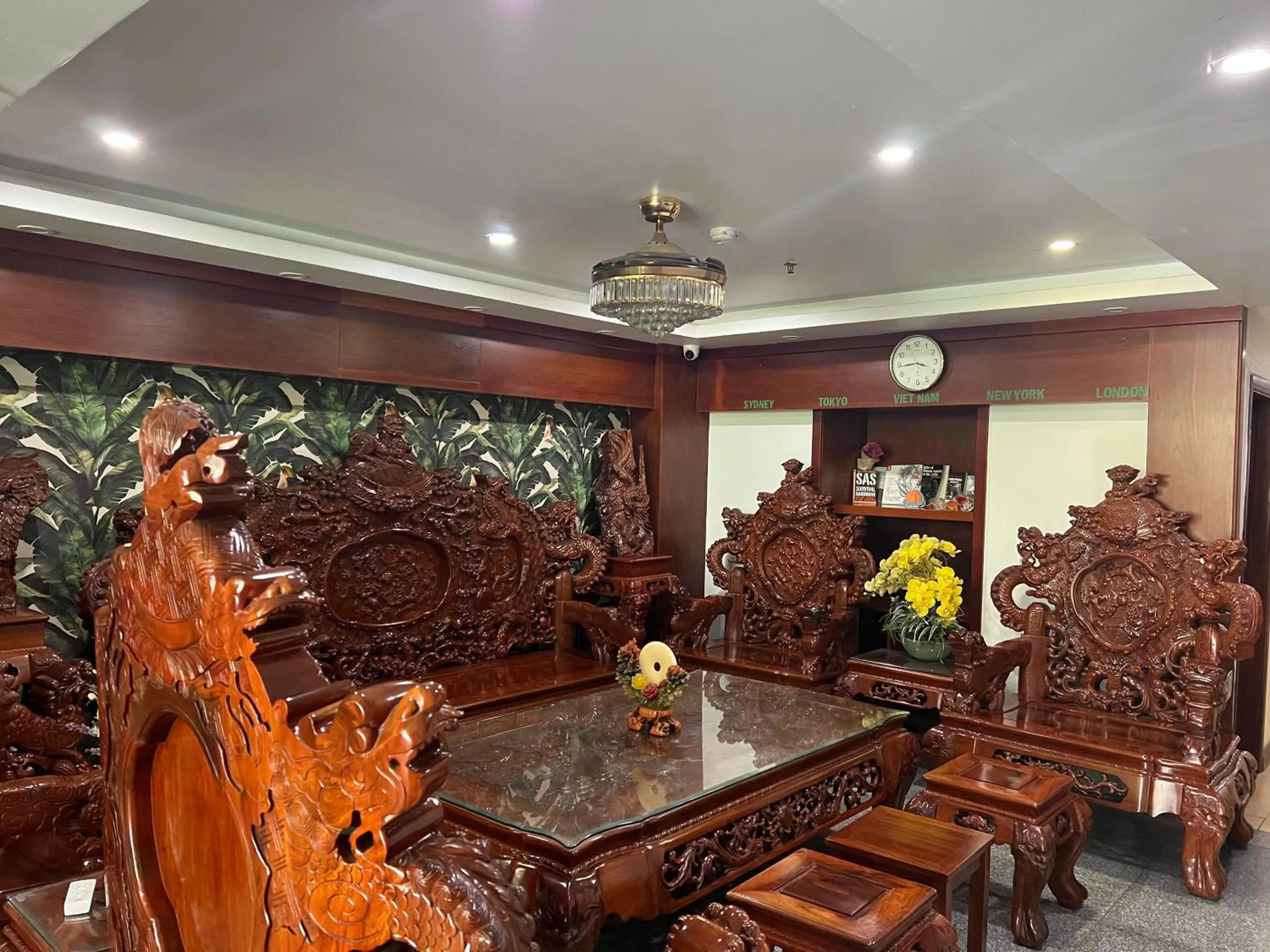 Seating area in Thành Vinh Hotel & Apartment