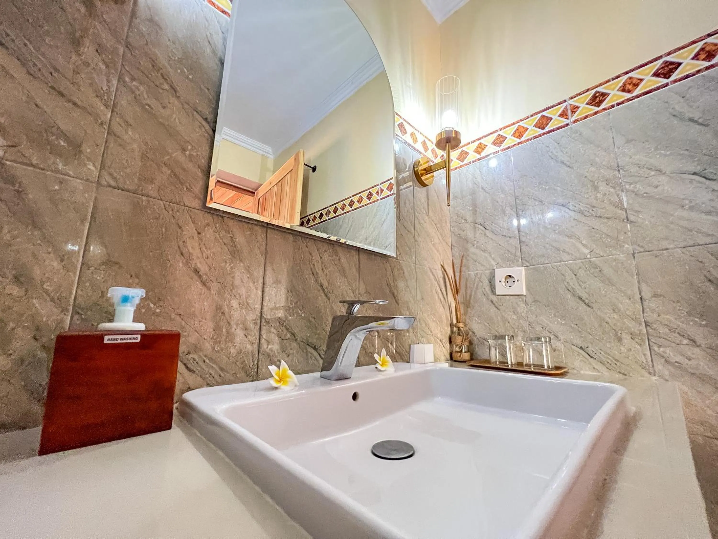 Bathroom in Skywatch cottage