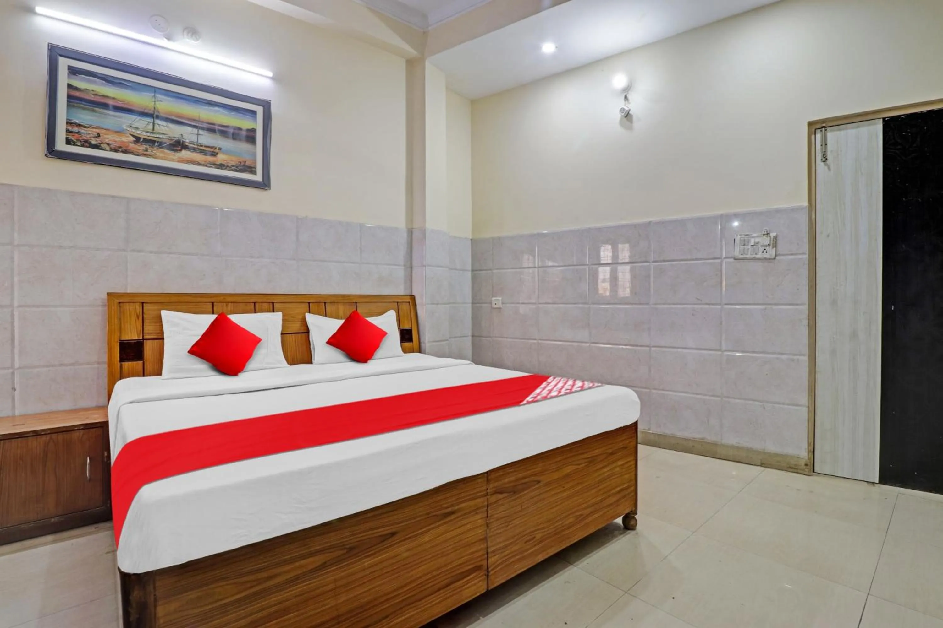 Bedroom, Bed in Hotel O Vishal Paradise