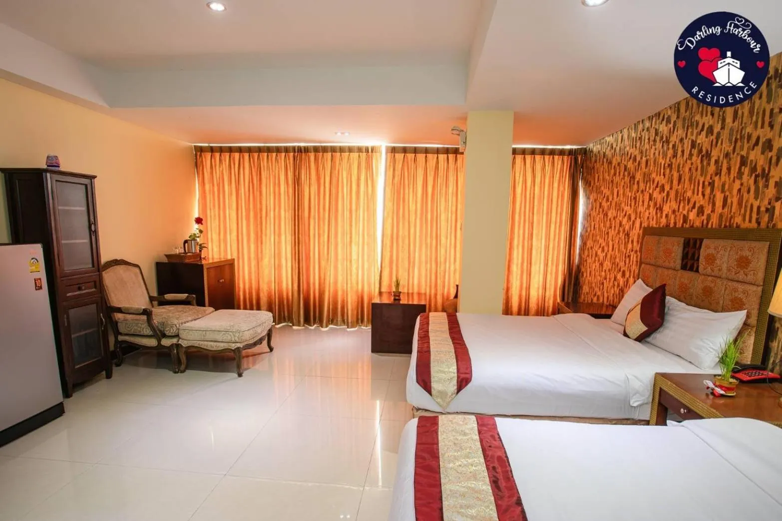 Bed in Darling Harbour Residence - South Pattaya