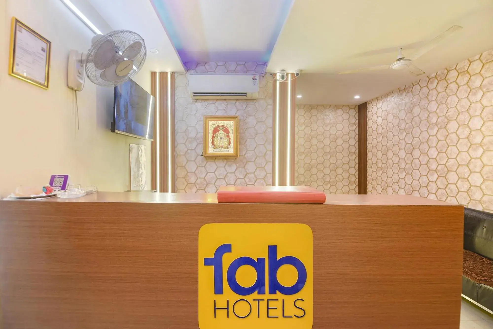 Lobby or reception in FabHotel Mannat Bhera Enclave Lobby or reception in FabHotel Mannat Bhera Enclave