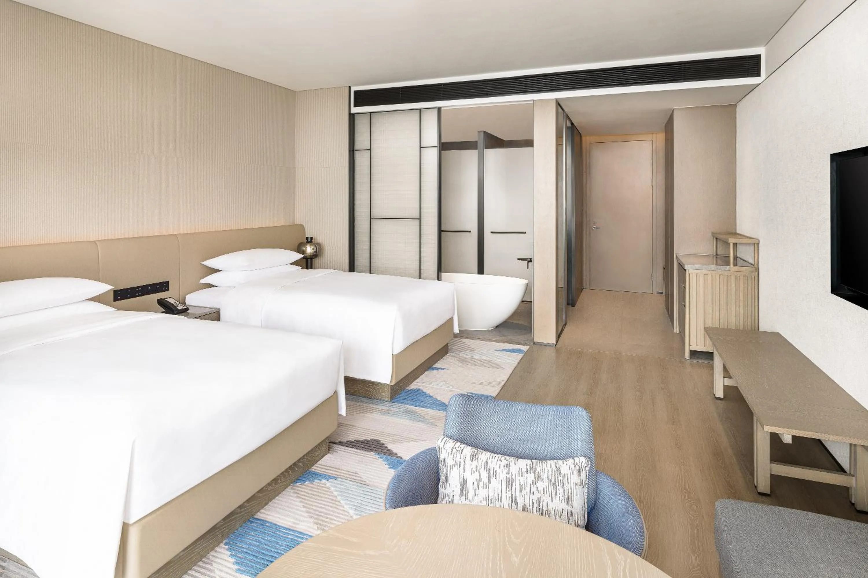 Bed in Sheraton Beihai Resort