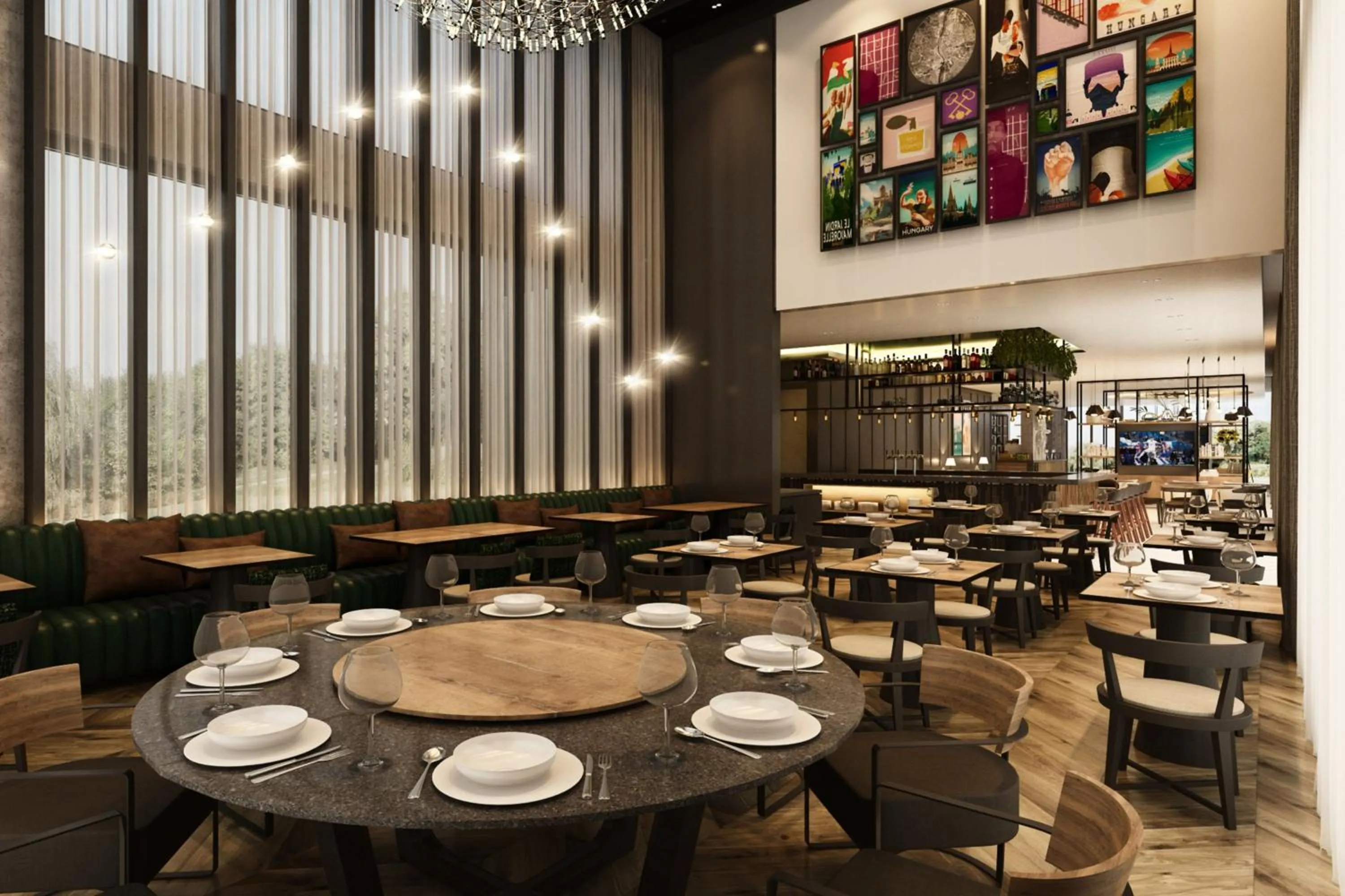 Restaurant/places to eat in Four Points by Sheraton Budapest Danube