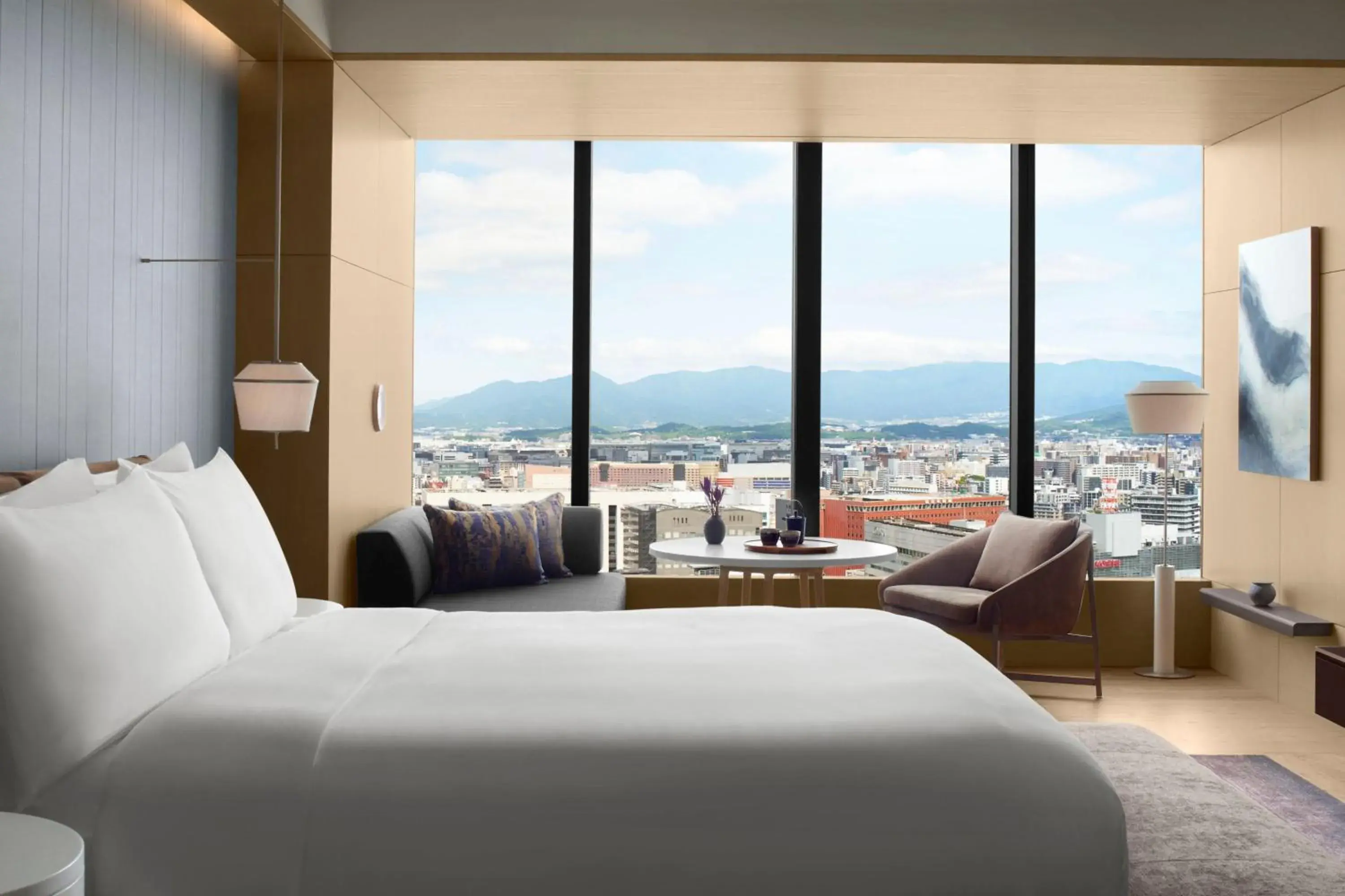 King Room with Skyline View in The Ritz-Carlton Fukuoka King Room with Skyline View in The Ritz-Carlton Fukuoka