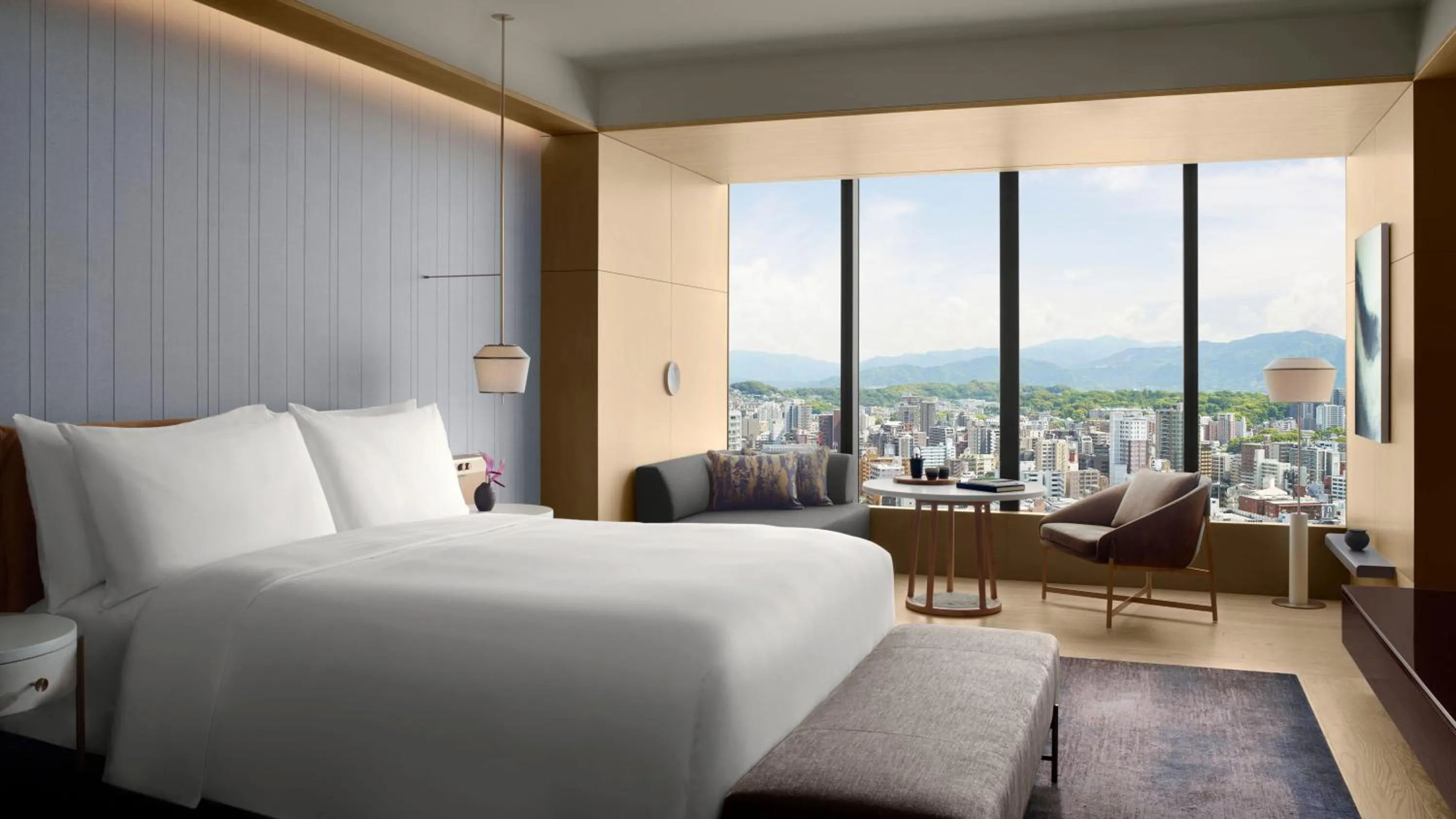 Photo of the whole room, Bed in The Ritz-Carlton Fukuoka