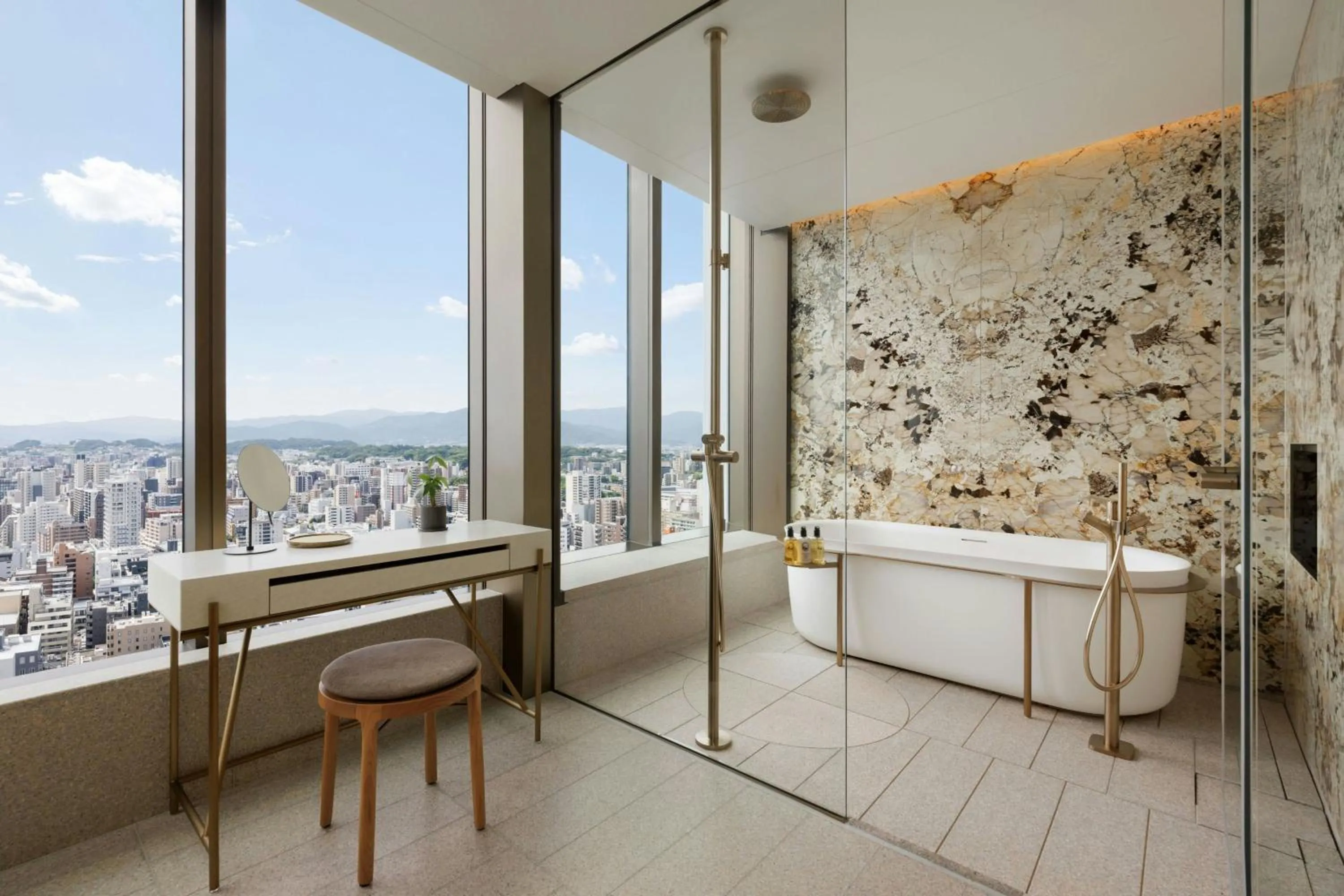 Bathroom in The Ritz-Carlton Fukuoka