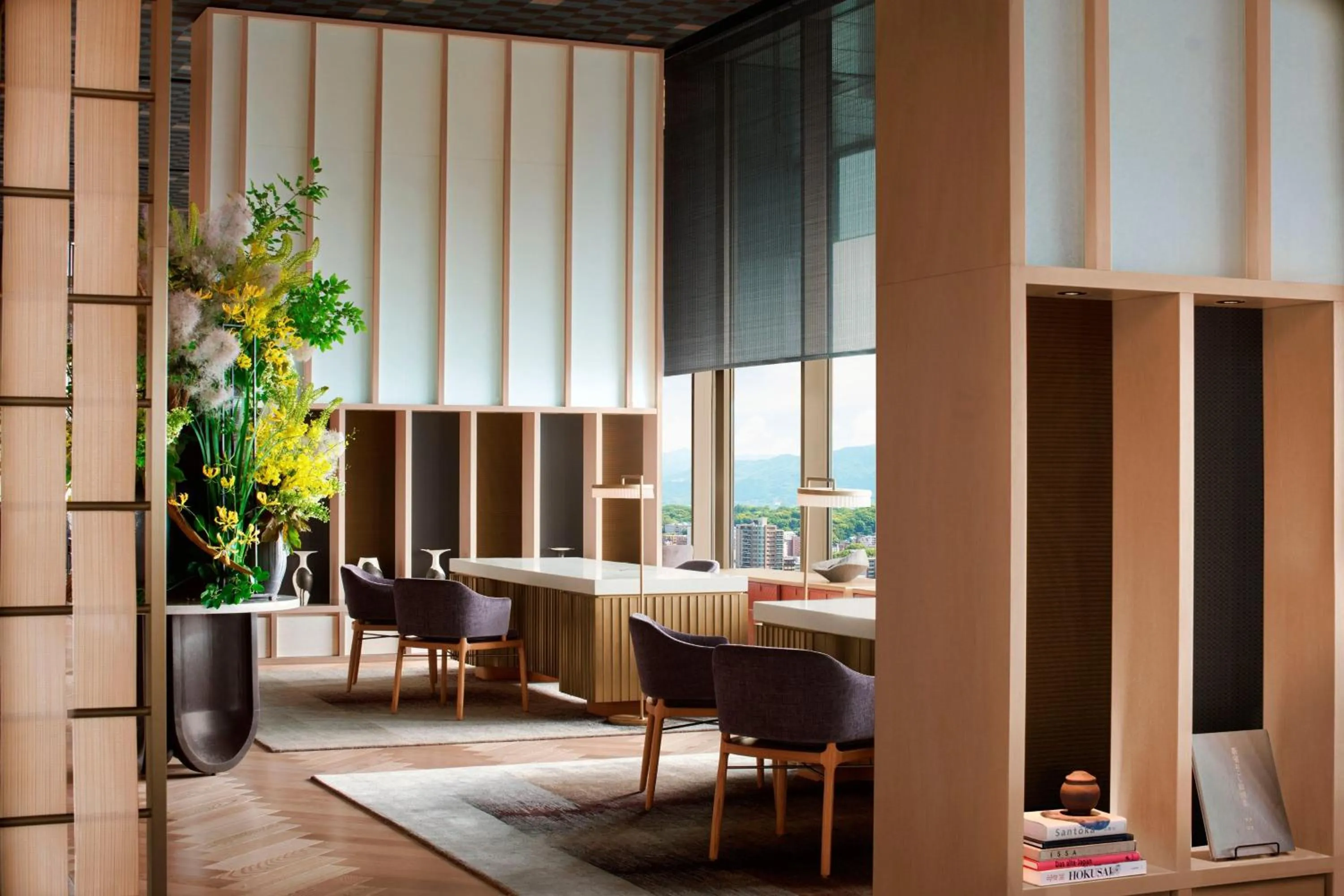Lobby or reception in The Ritz-Carlton Fukuoka