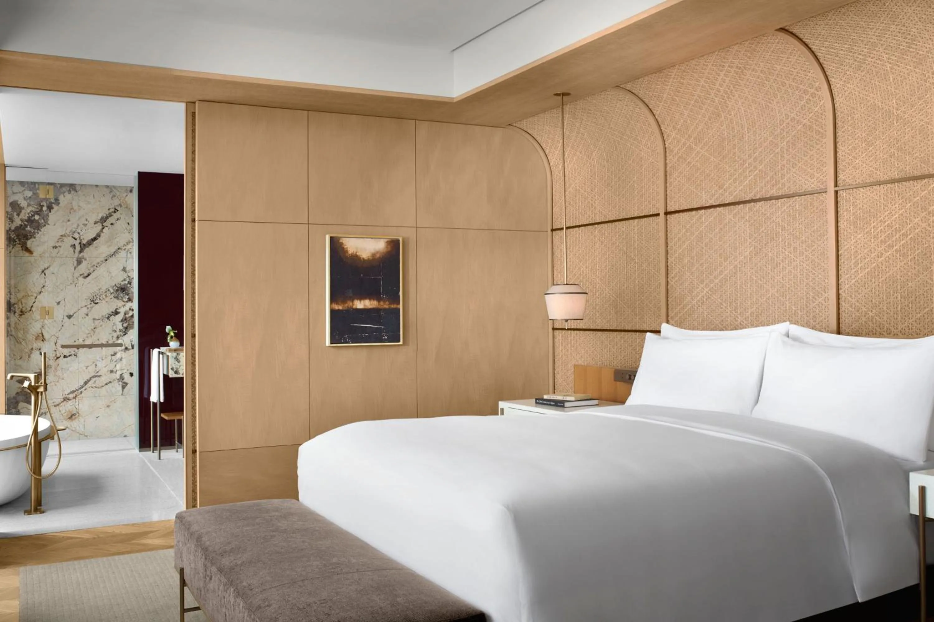 Bedroom, Bed in The Ritz-Carlton Fukuoka