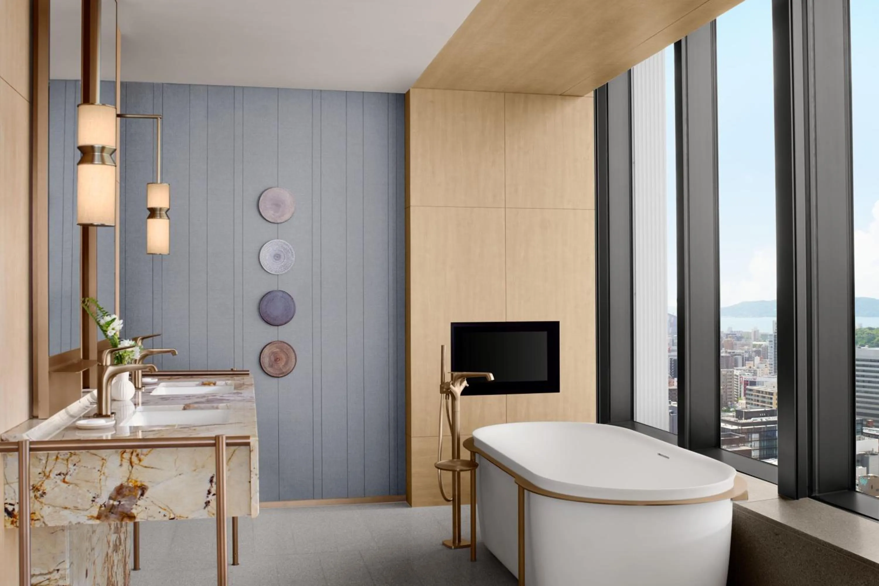 Bathroom in The Ritz-Carlton Fukuoka