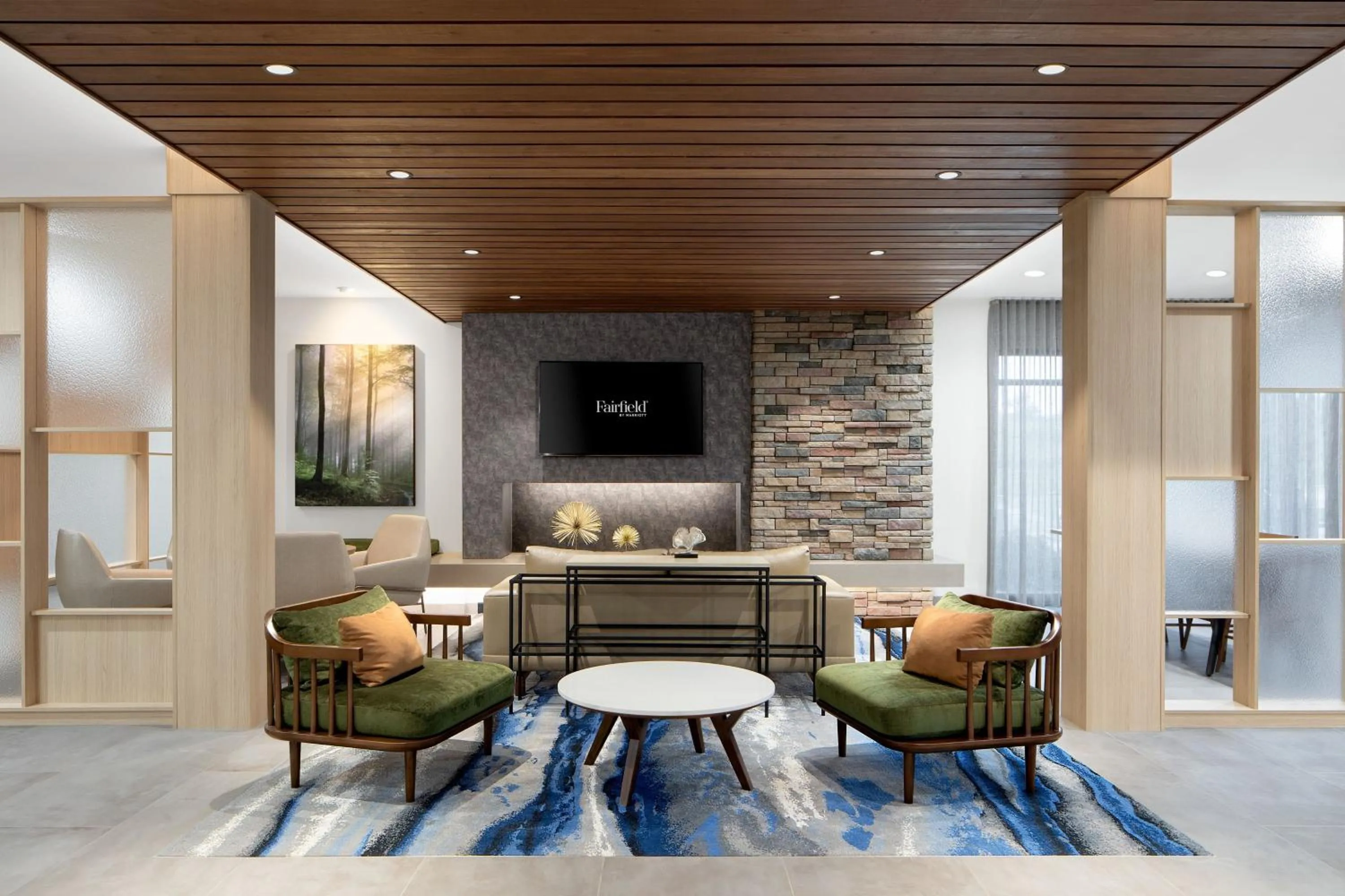 Lobby or reception in Fairfield by Marriott Inn & Suites Whitsett Greensboro East