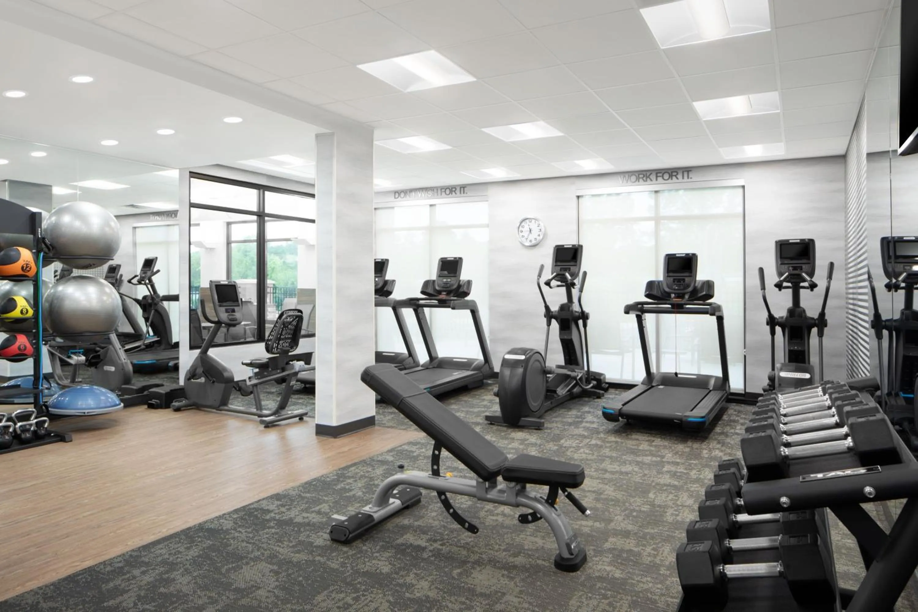 Fitness centre/facilities in Fairfield by Marriott Inn & Suites Whitsett Greensboro East