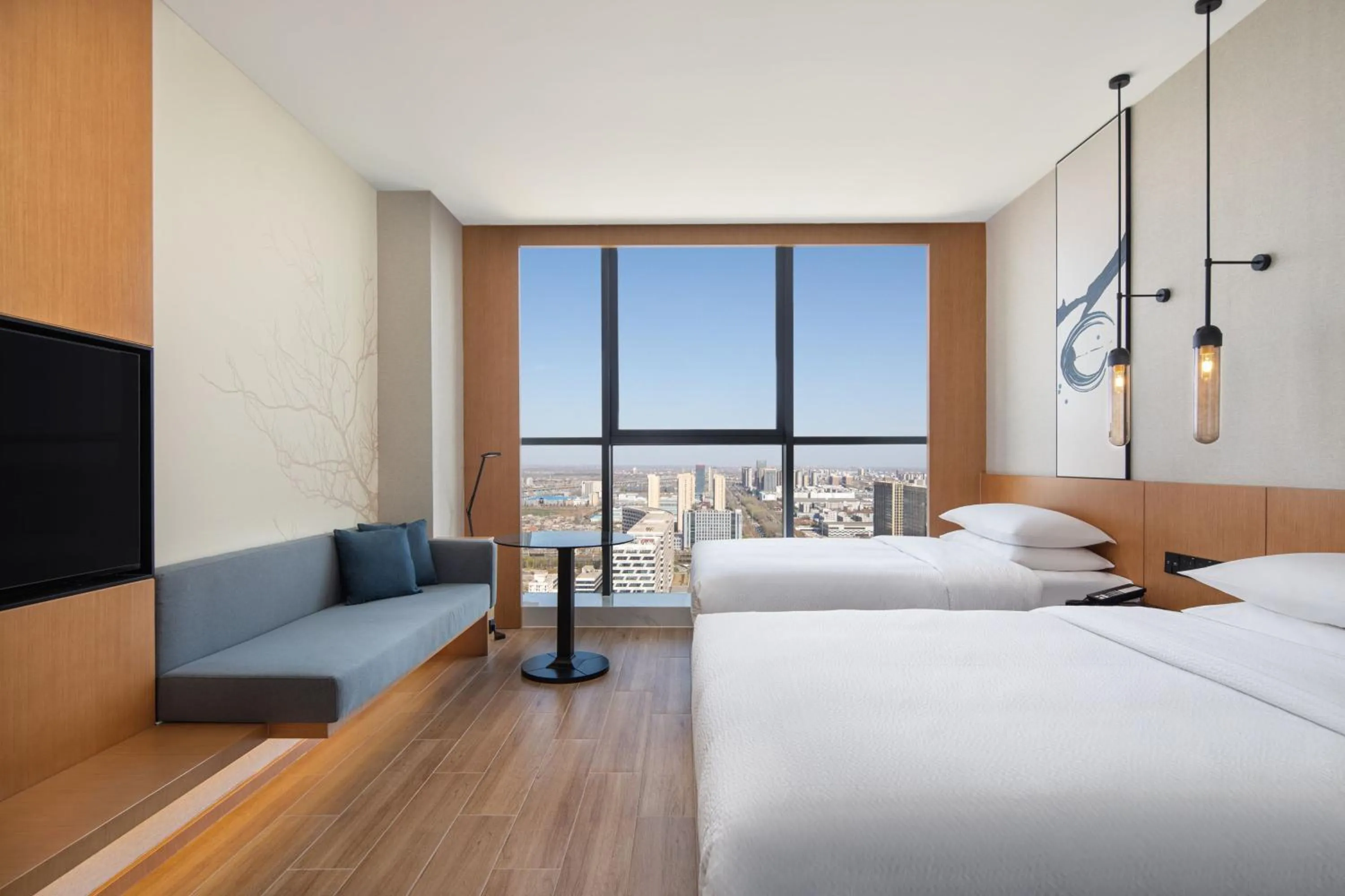 Photo of the whole room, Bed in Fairfield by Marriott Shijiazhuang High-Tech Zone