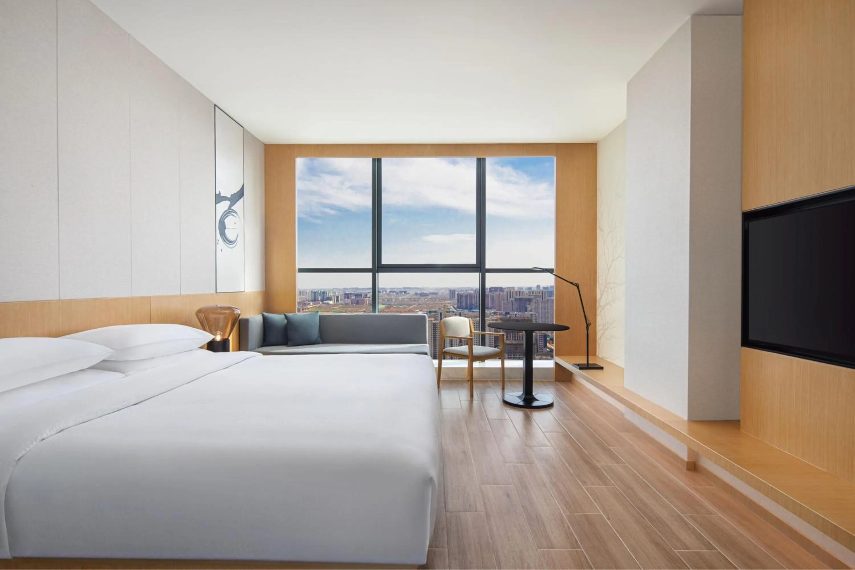 Photo of the whole room, Bed in Fairfield by Marriott Shijiazhuang High-Tech Zone