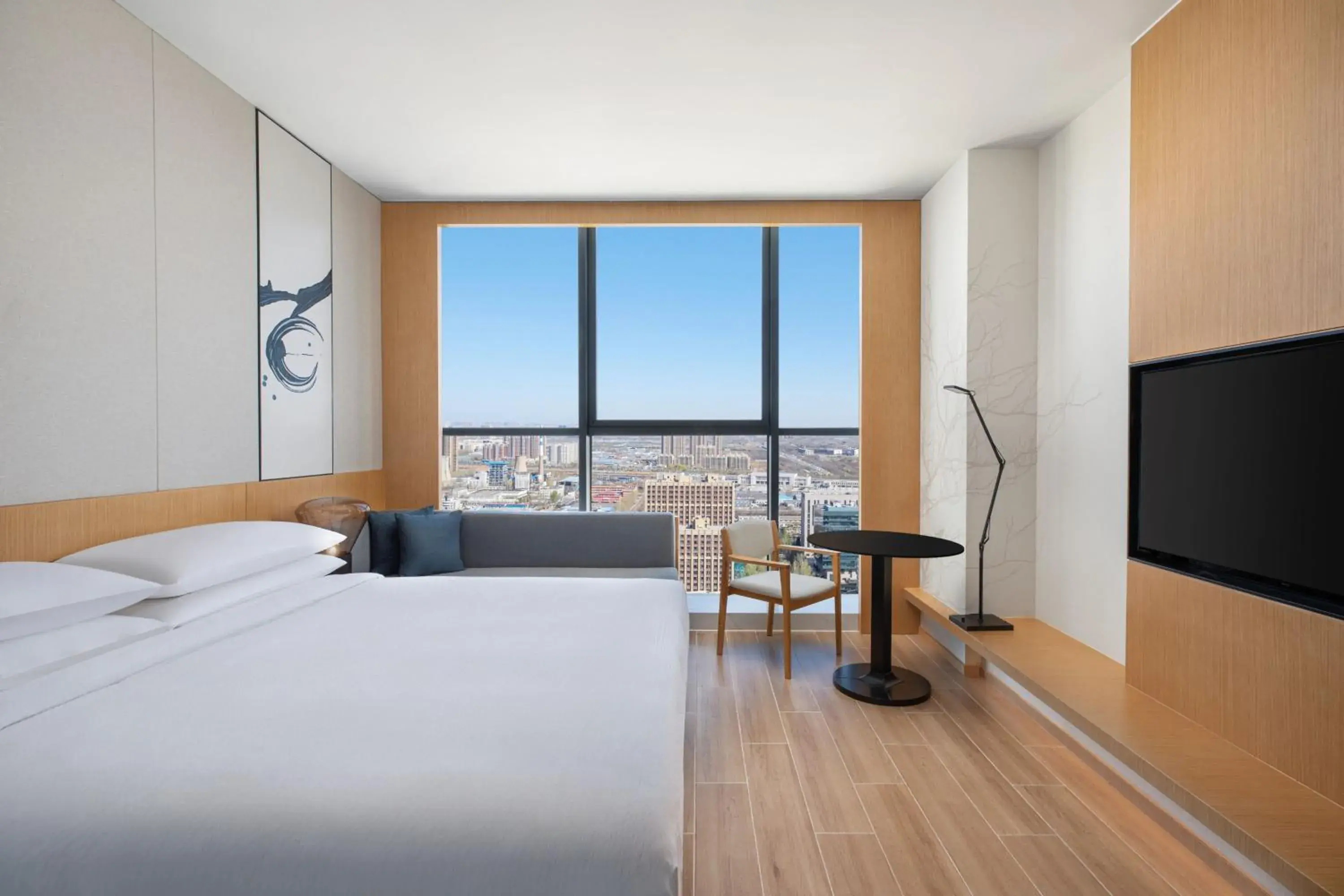 Standard King, Guest room, 1 King, City View in Fairfield by Marriott Shijiazhuang High-Tech Zone Standard King, Guest room, 1 King, City View in Fairfield by Marriott Shijiazhuang High-Tech Zone
