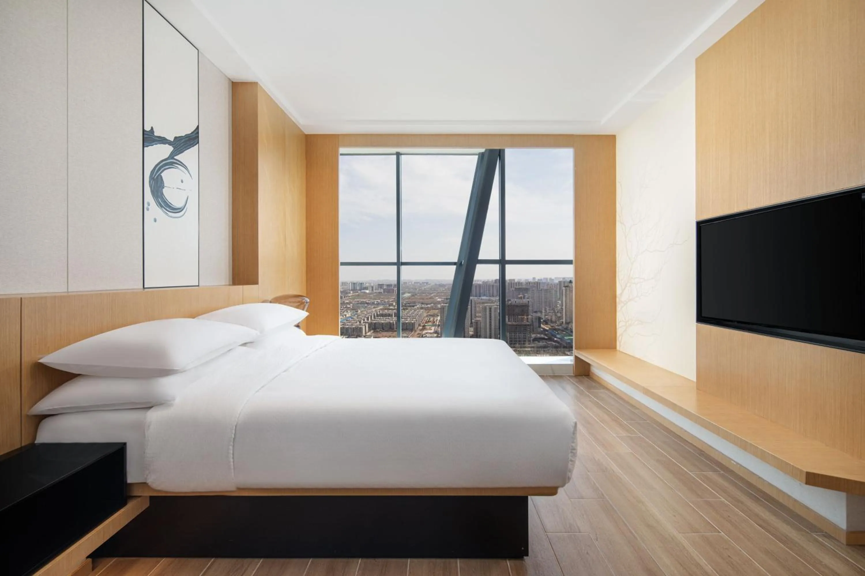 Photo of the whole room, Bed in Fairfield by Marriott Shijiazhuang High-Tech Zone
