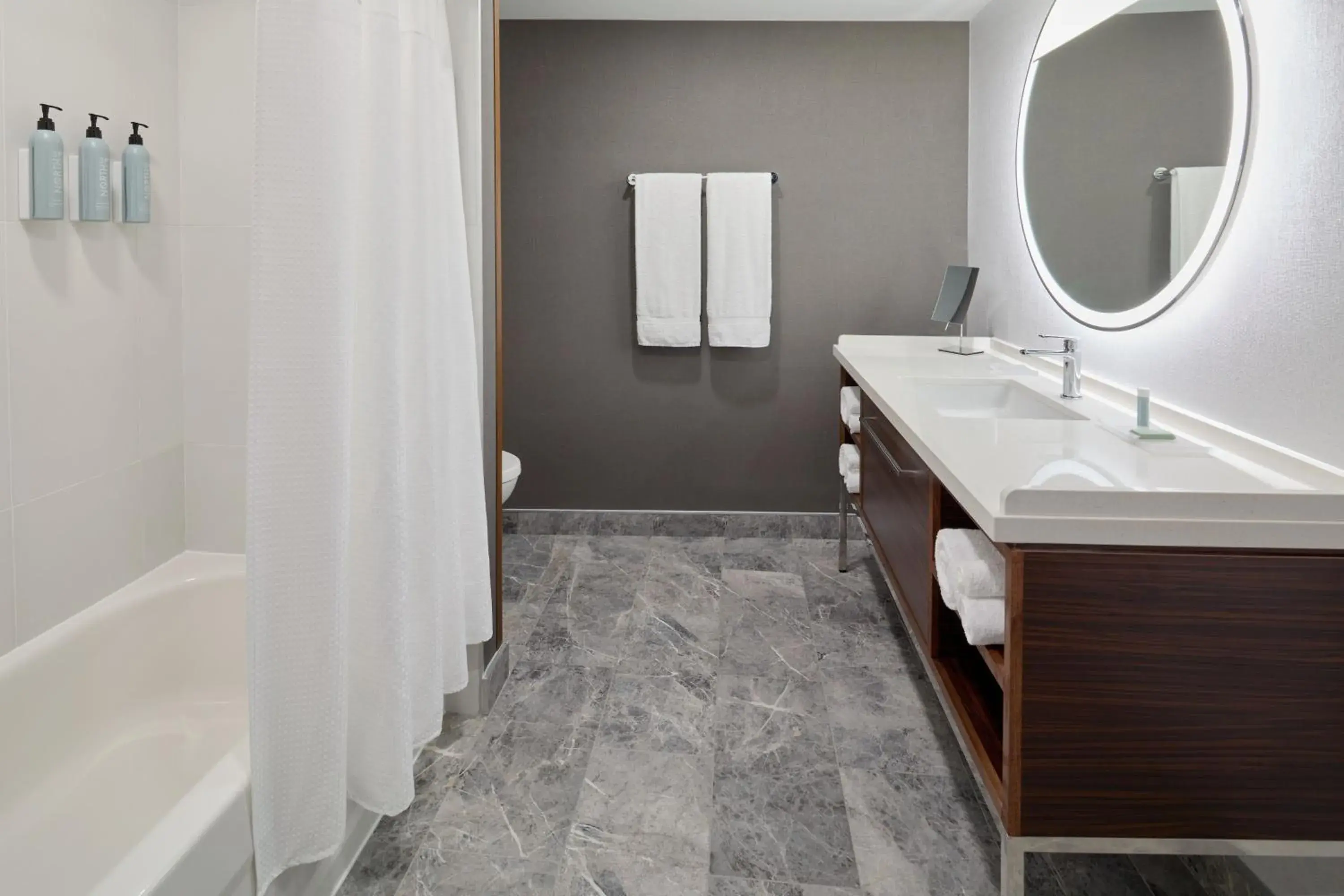 Executive King Room with Sofa Bed and Courtyard View in Courtyard by Marriott Montreal Laval Executive King Room with Sofa Bed and Courtyard View in Courtyard by Marriott Montreal Laval