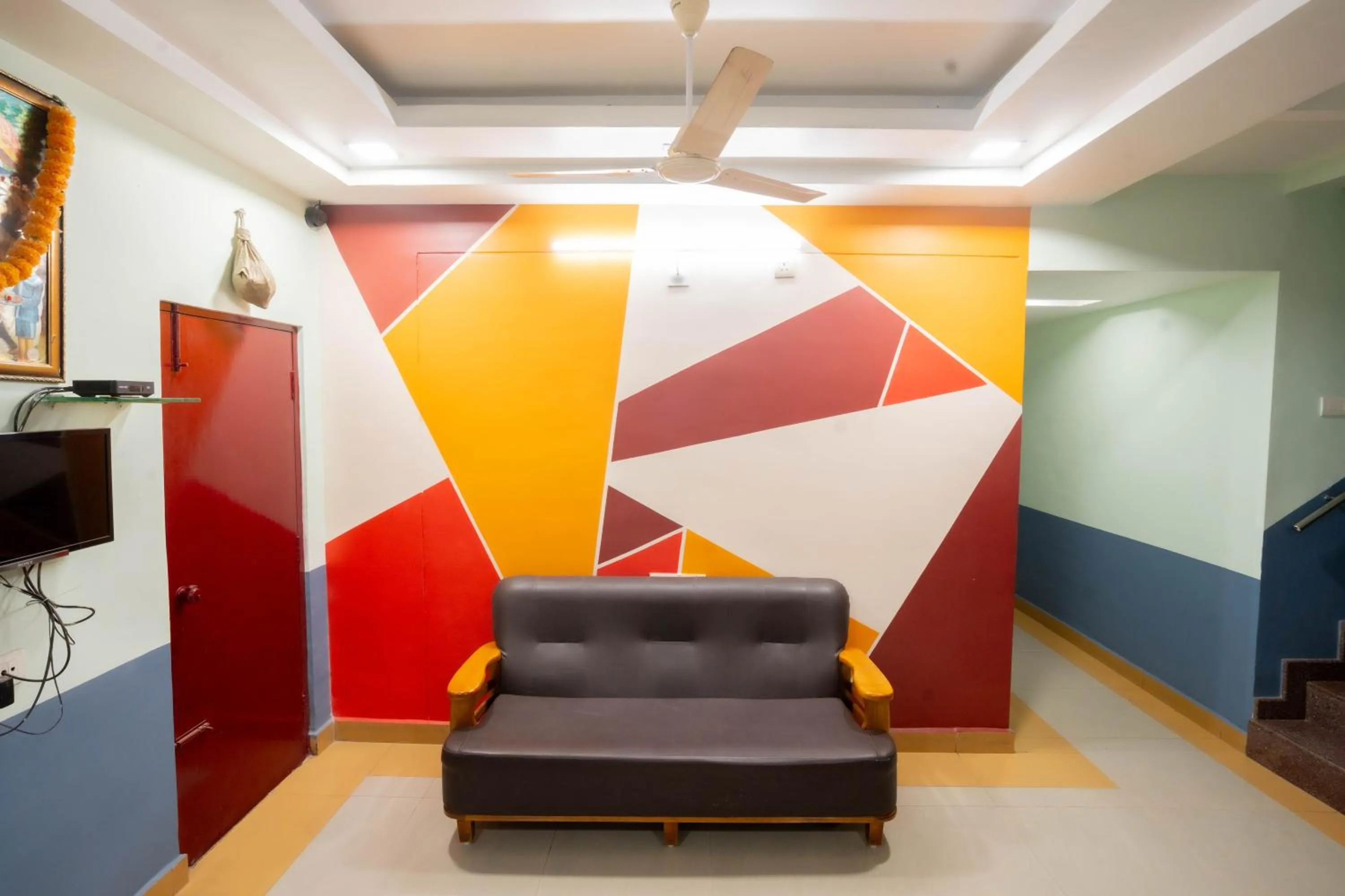 Lobby or reception in Sree Theja Residency