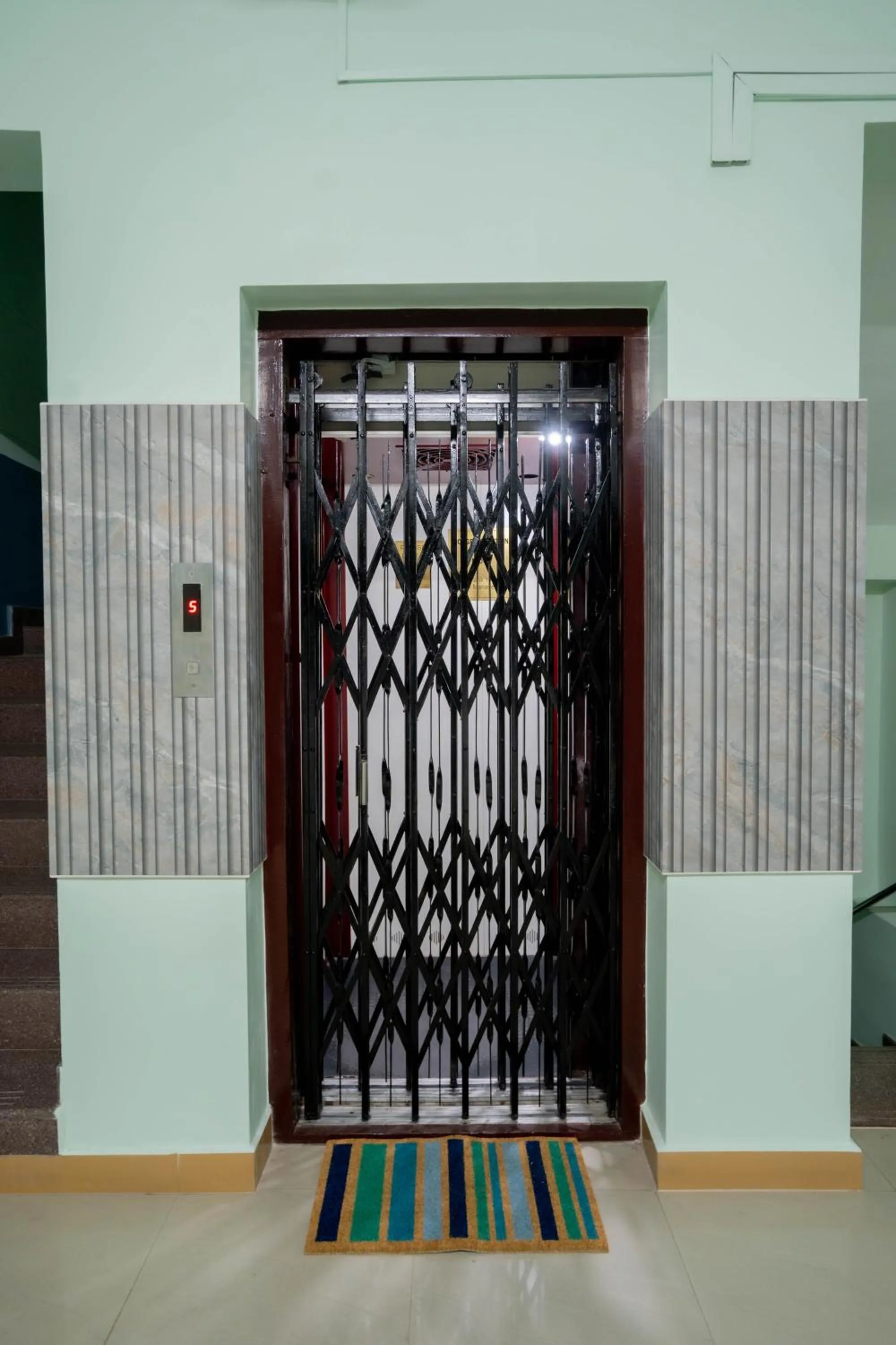 Facade/entrance in Sree Theja Residency