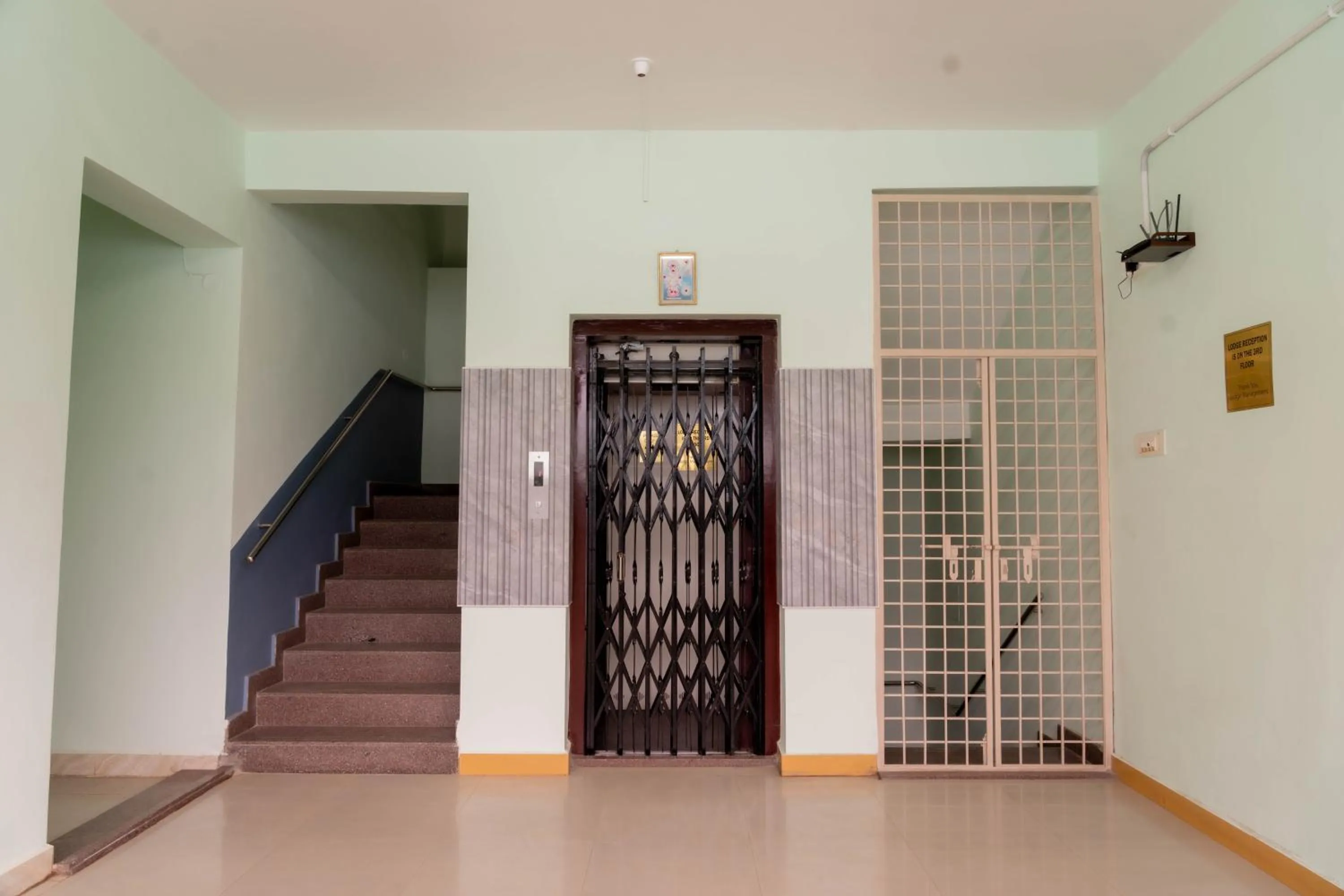 elevator in Sree Theja Residency