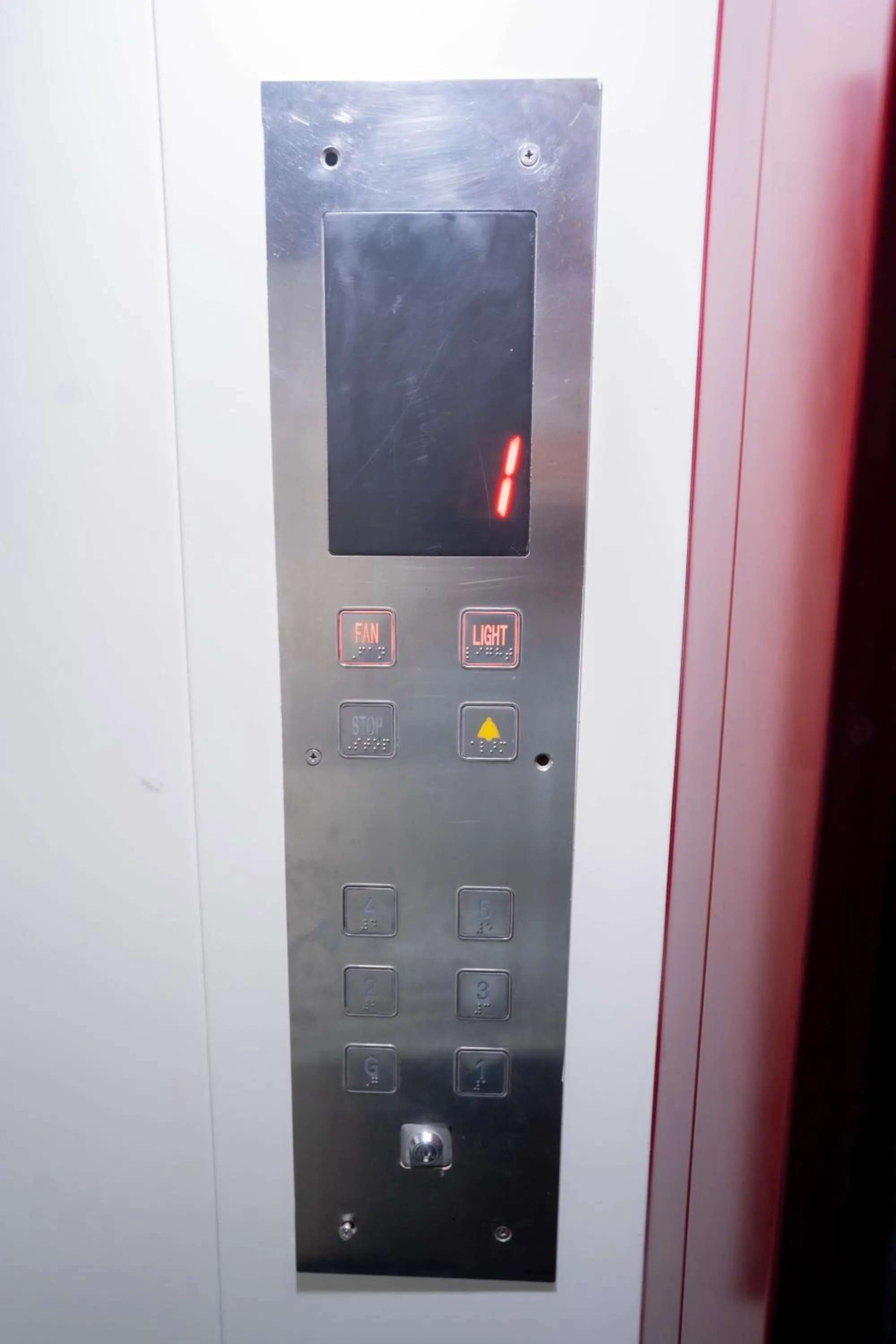 elevator in Sree Theja Residency