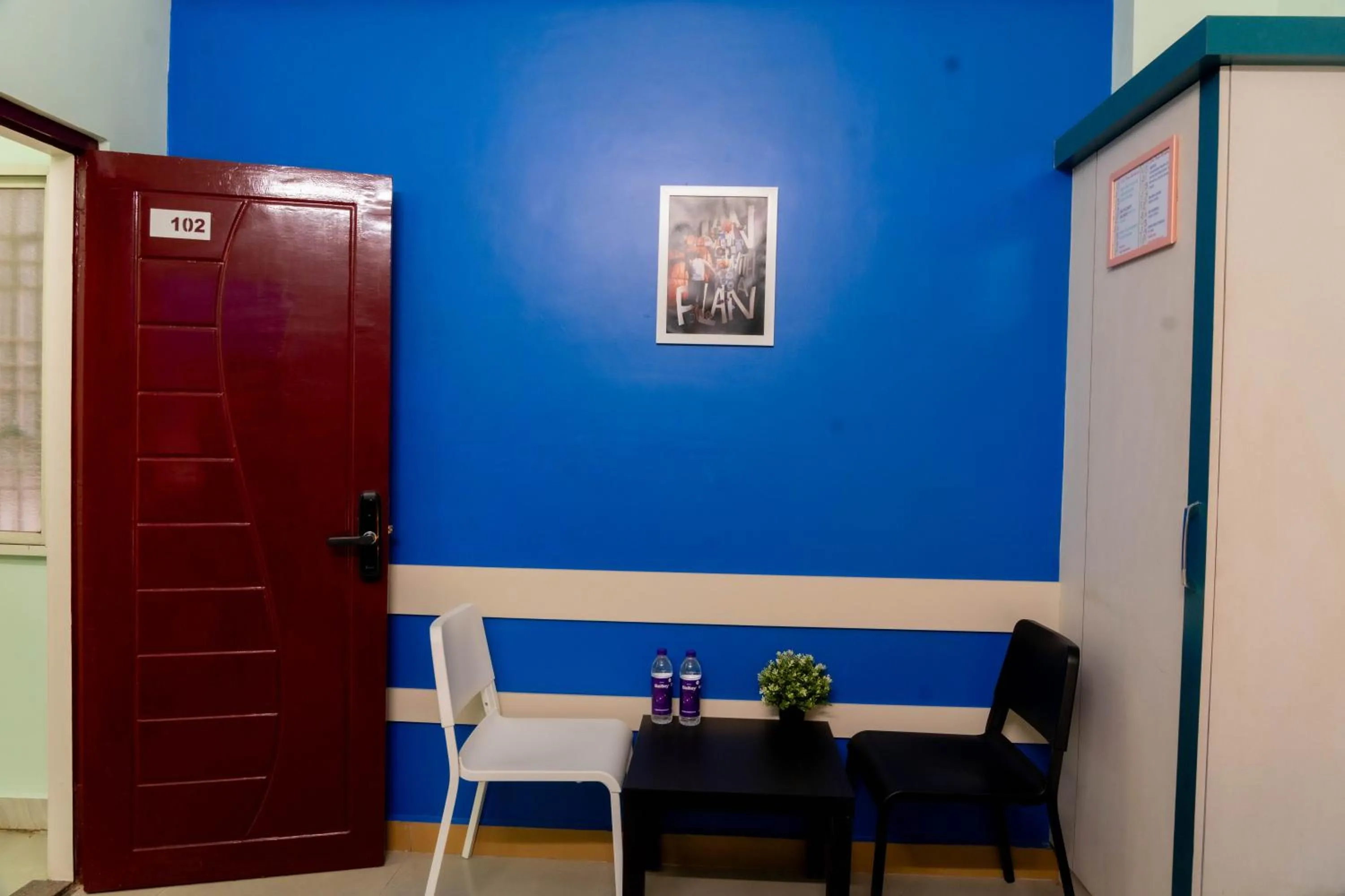 Seating area in Sree Theja Residency