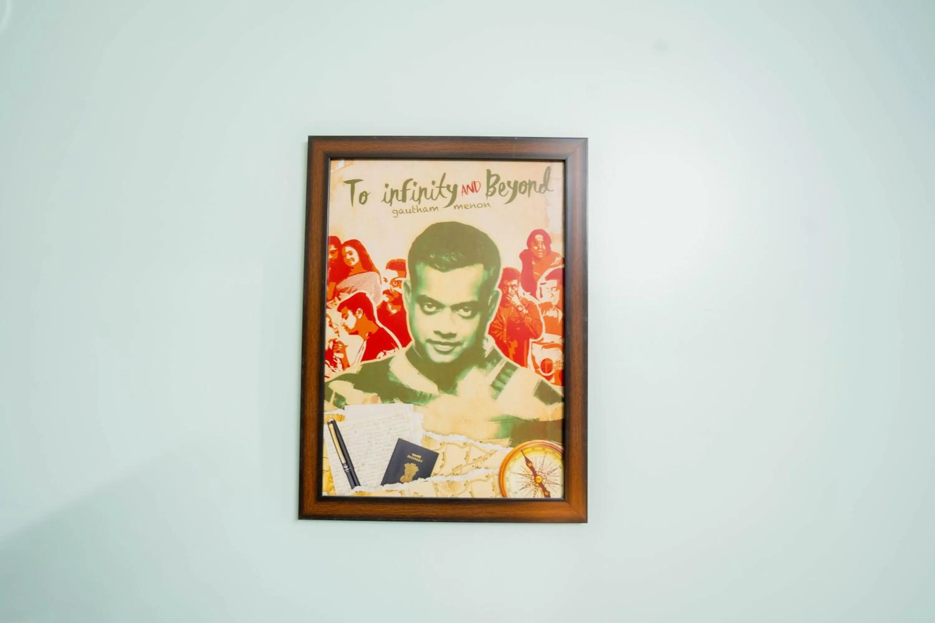 Decorative detail in Sree Theja Residency