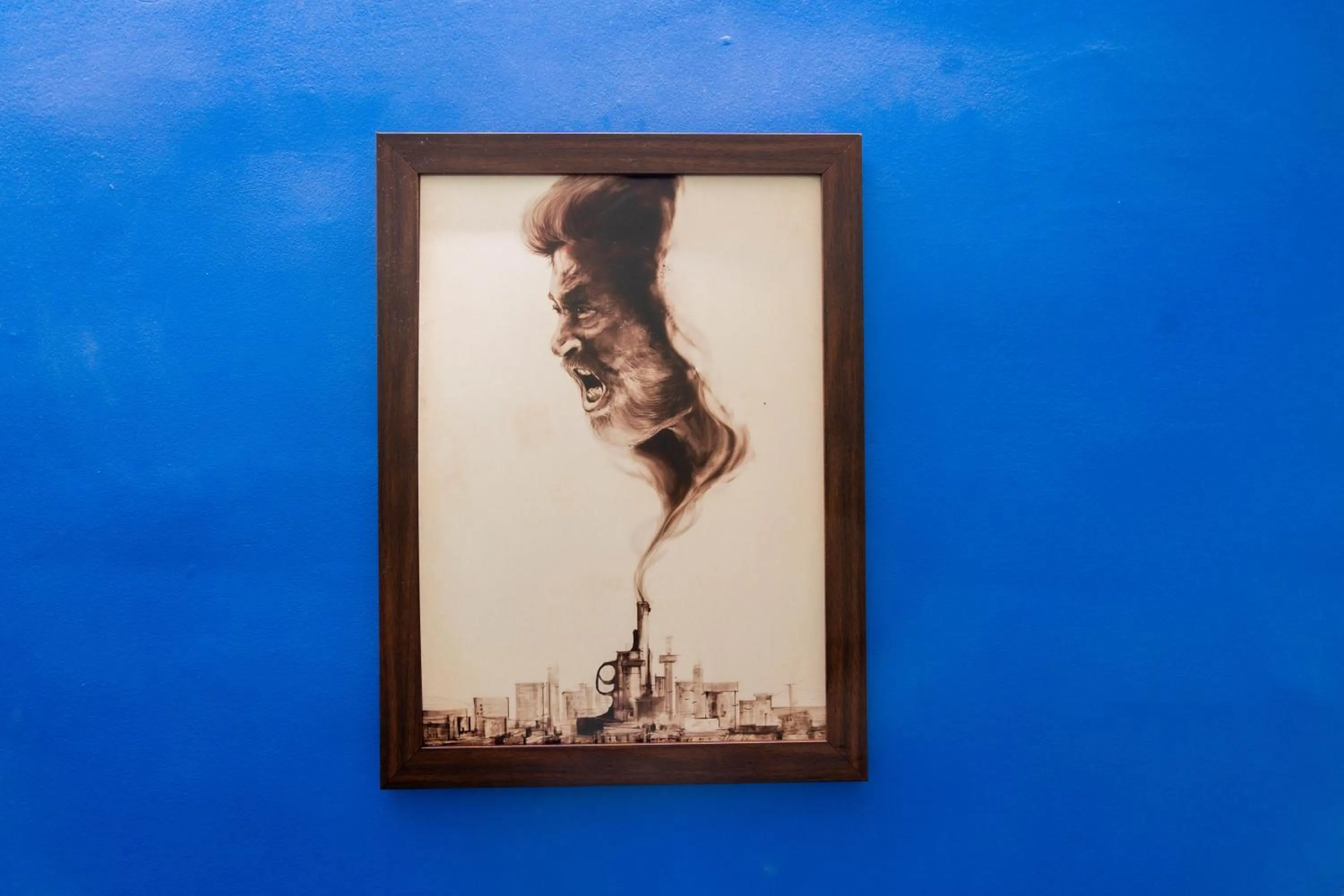 Decorative detail in Sree Theja Residency