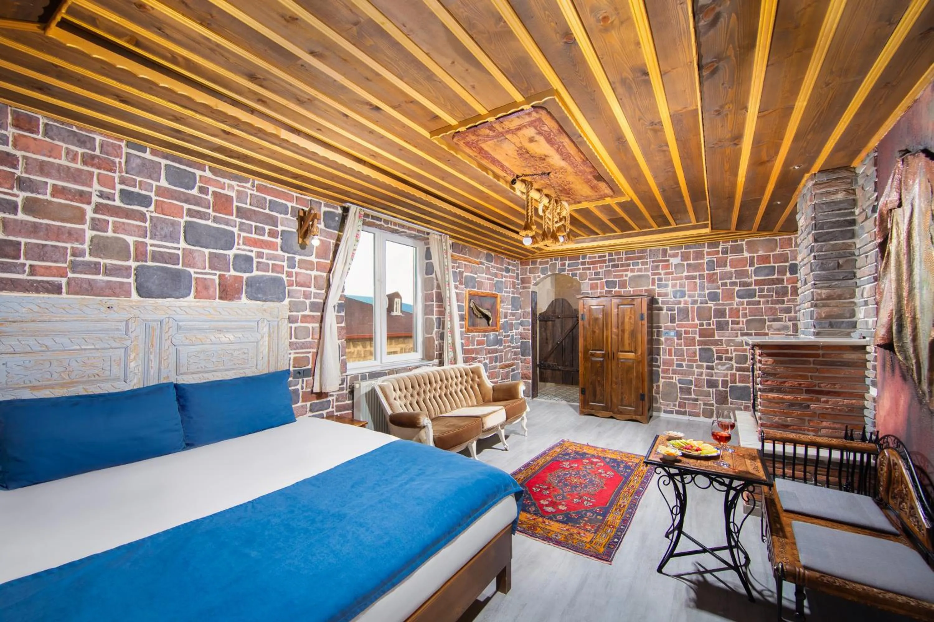 Bed in Moonlight of Cappadocia