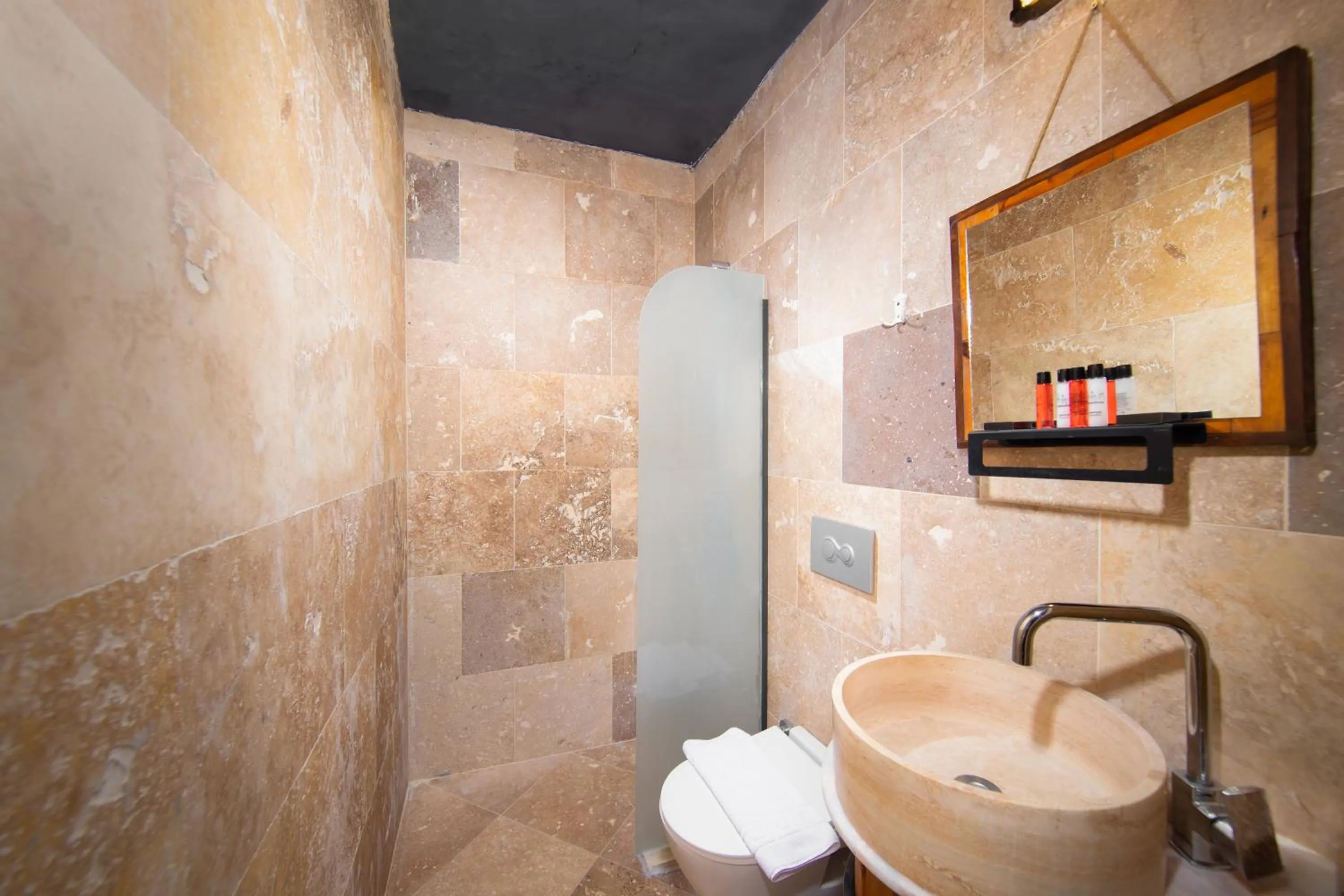 Shower in Moonlight of Cappadocia