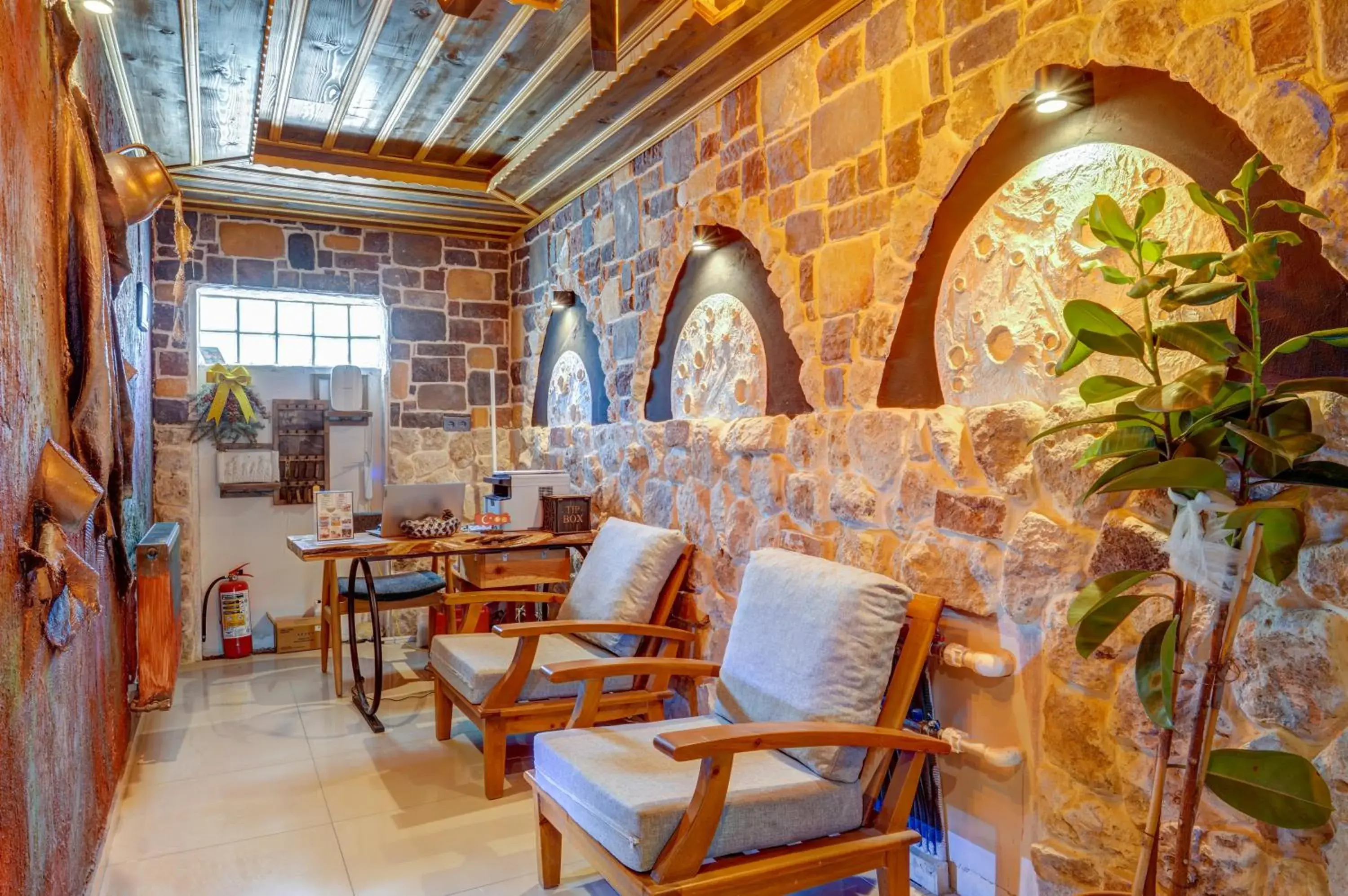 Lobby or reception in Moonlight of Cappadocia Lobby or reception in Moonlight of Cappadocia