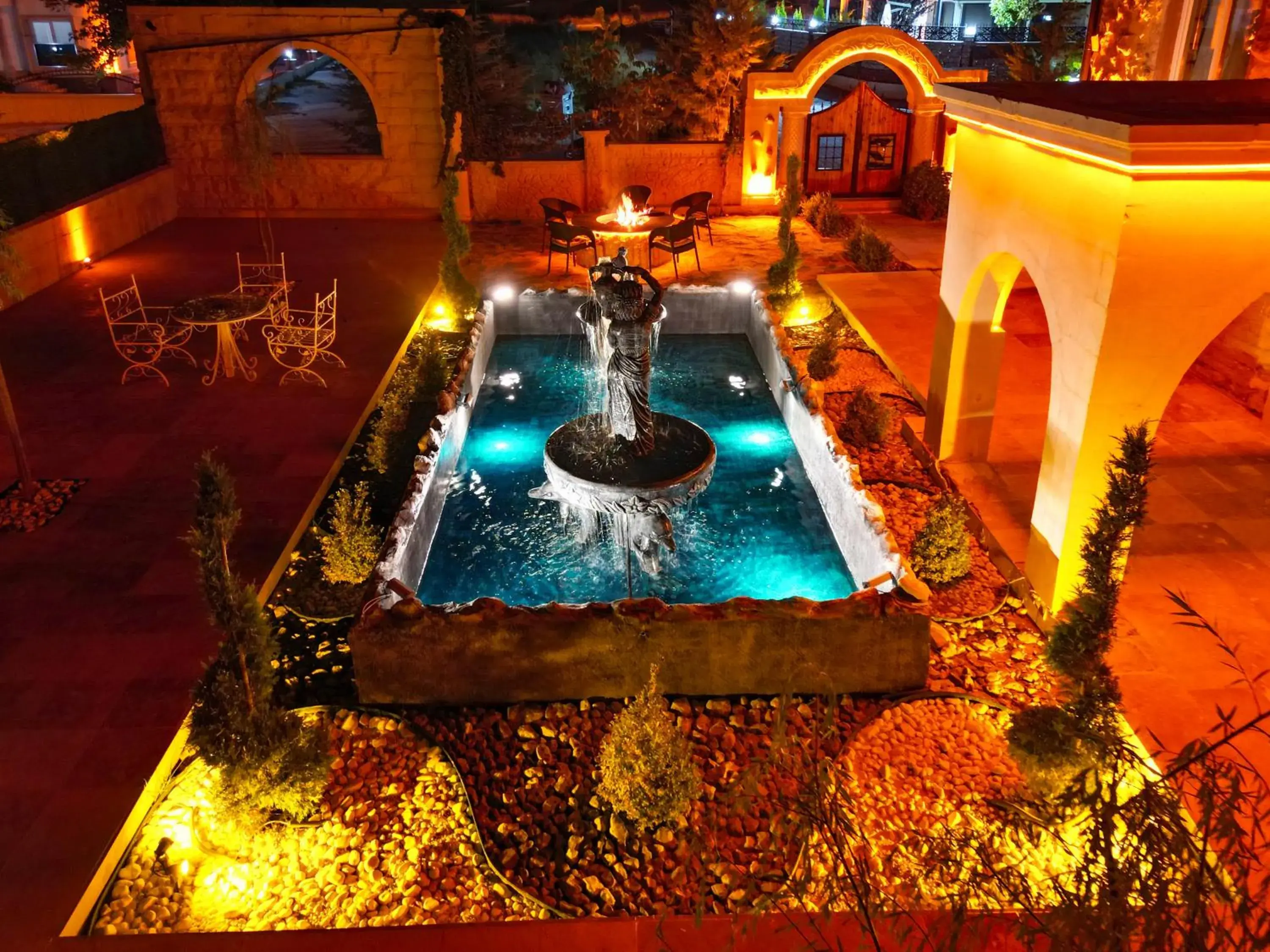 Pool view in Moonlight of Cappadocia Pool view in Moonlight of Cappadocia
