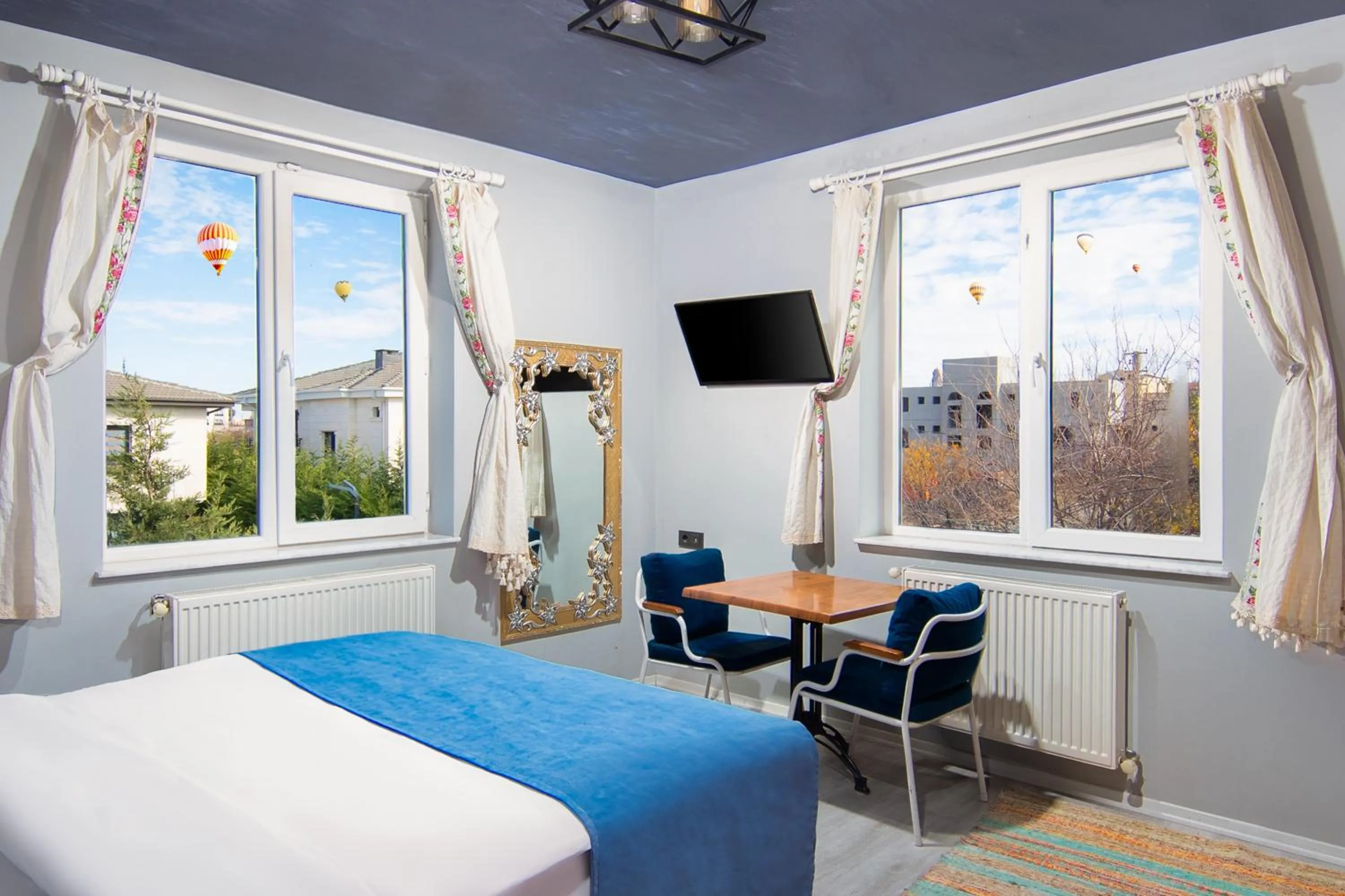 Bed in Moonlight of Cappadocia