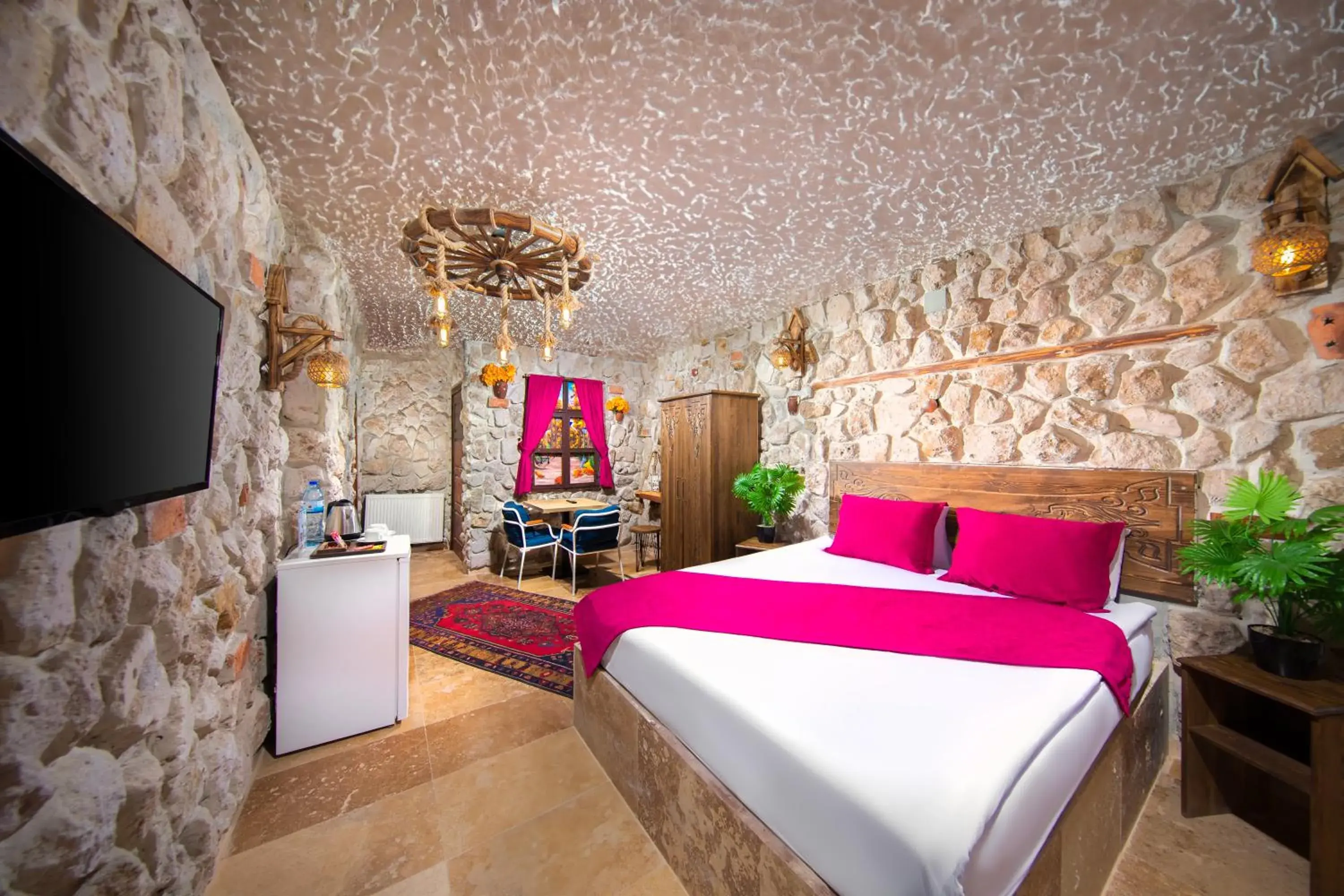 Underground Room in Moonlight of Cappadocia Underground Room in Moonlight of Cappadocia