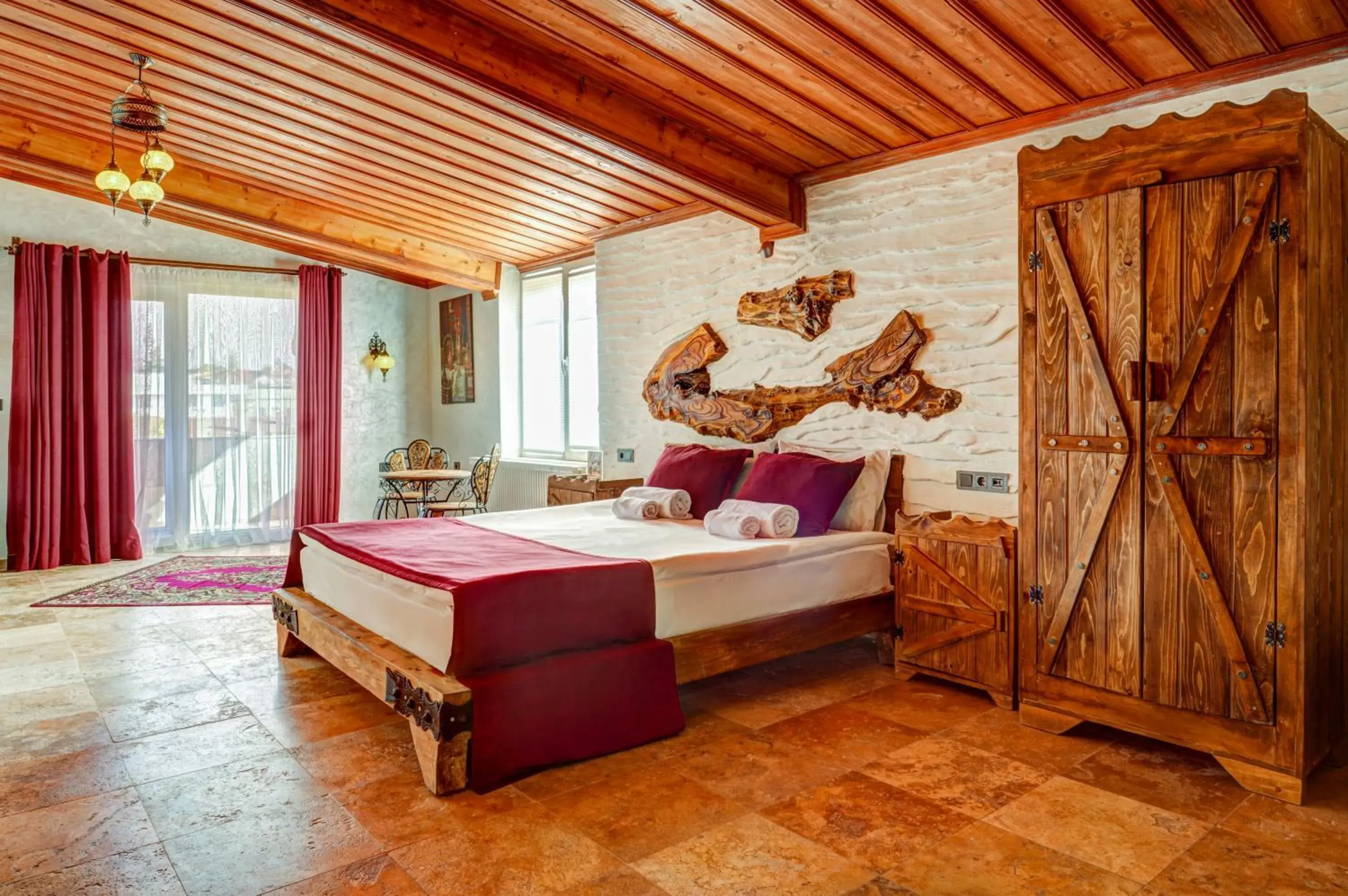 Bedroom, Bed in Moonlight of Cappadocia Bedroom, Bed in Moonlight of Cappadocia