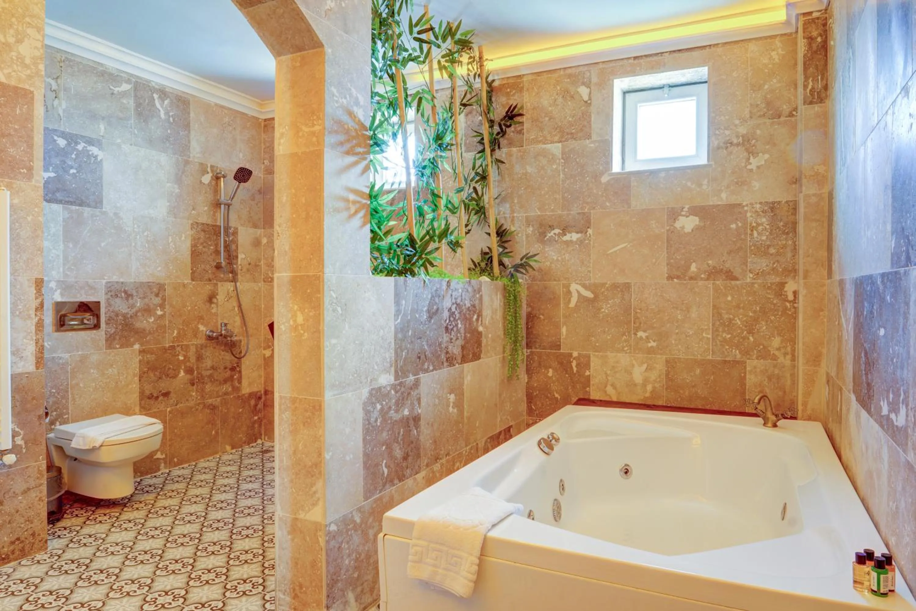 Hot Tub in Moonlight of Cappadocia