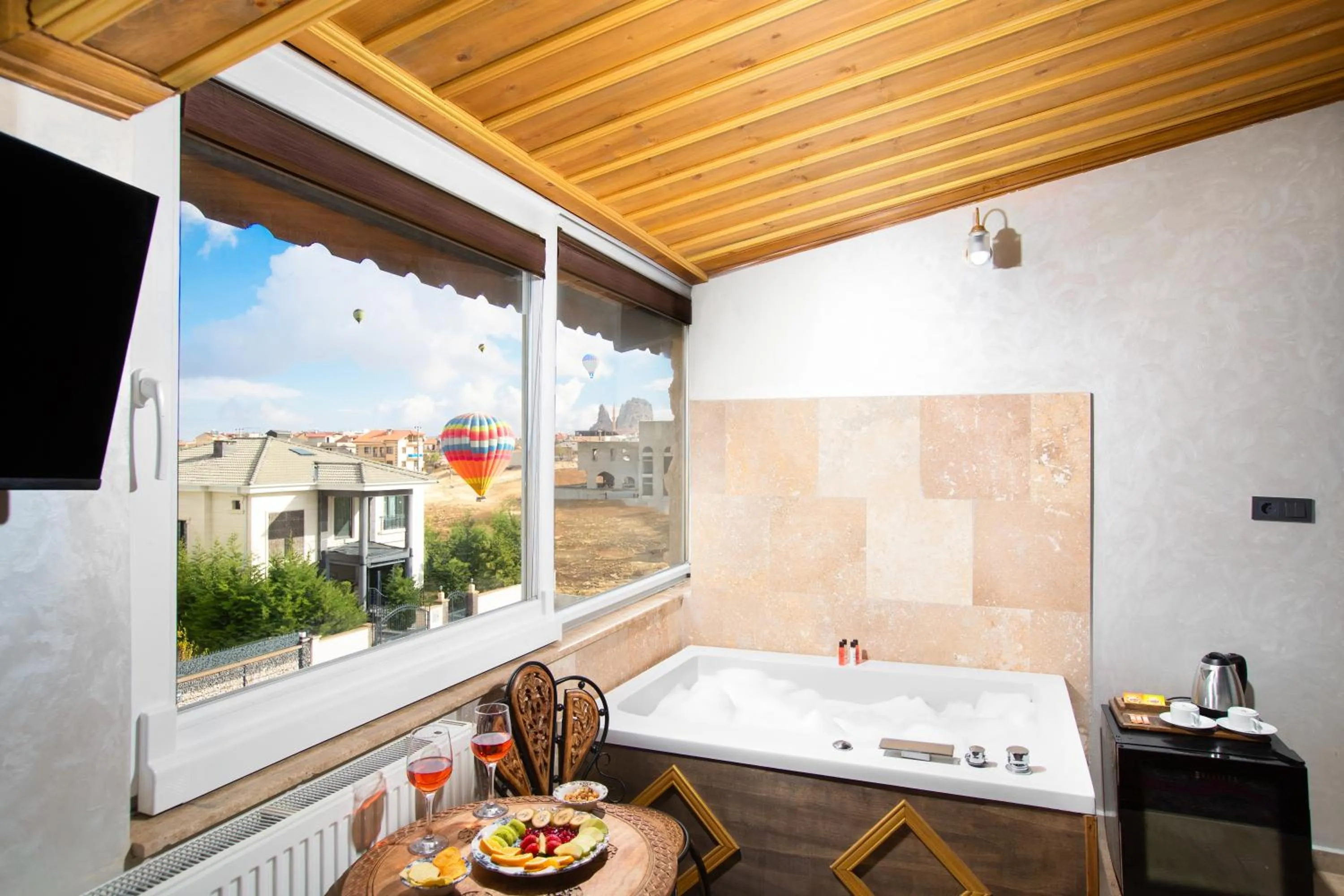 Hot Tub in Moonlight of Cappadocia