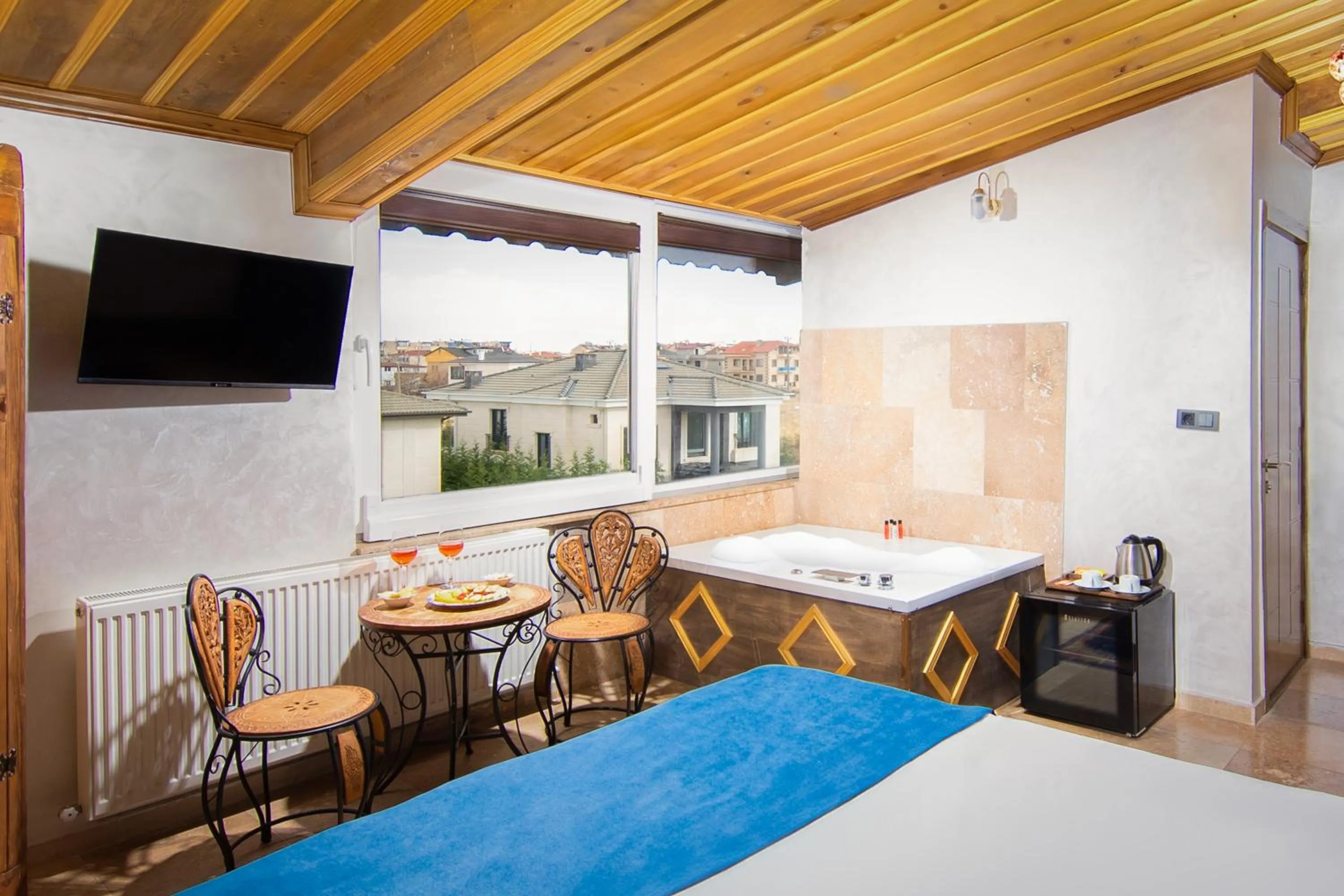 Bed in Moonlight of Cappadocia