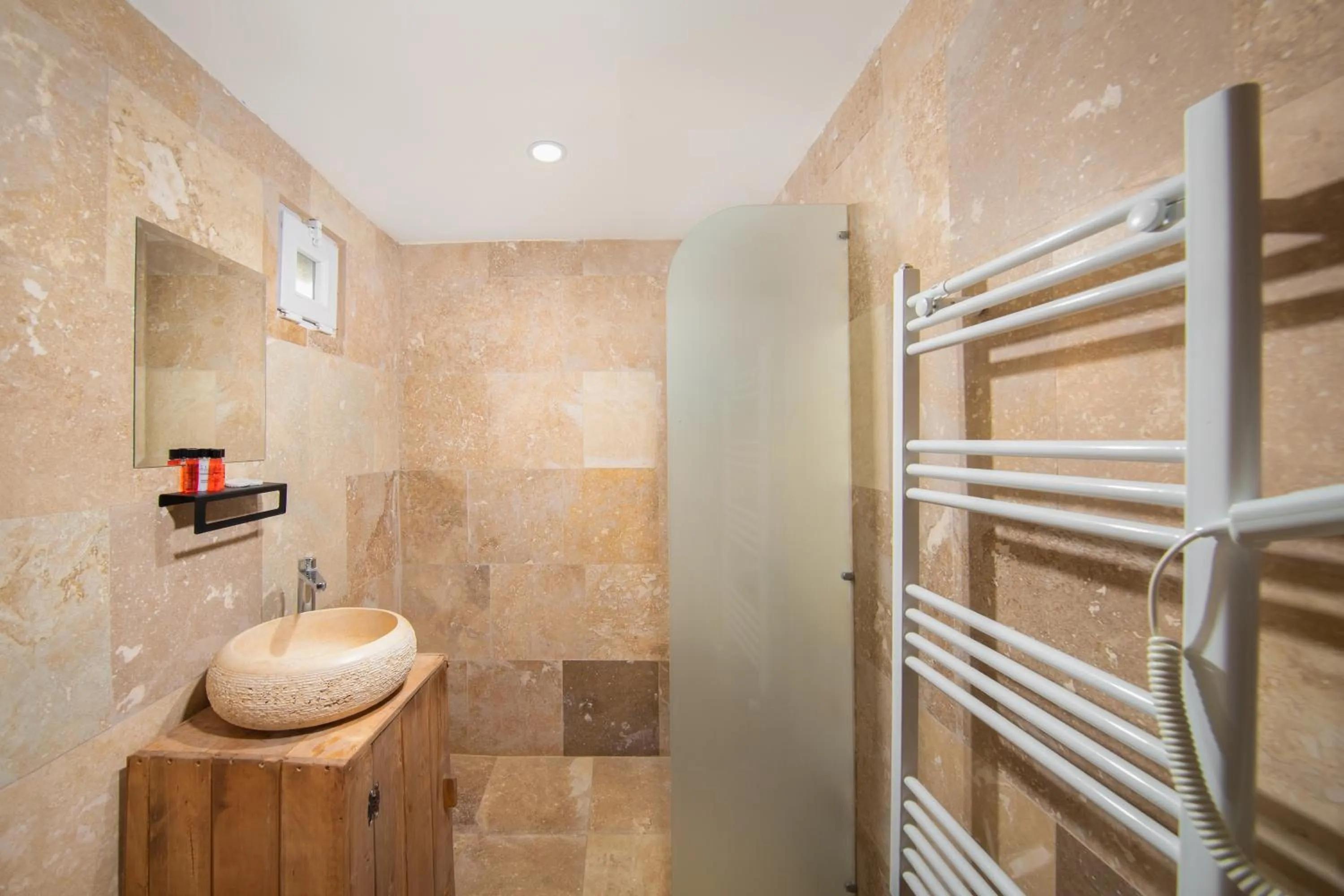 Shower in Moonlight of Cappadocia