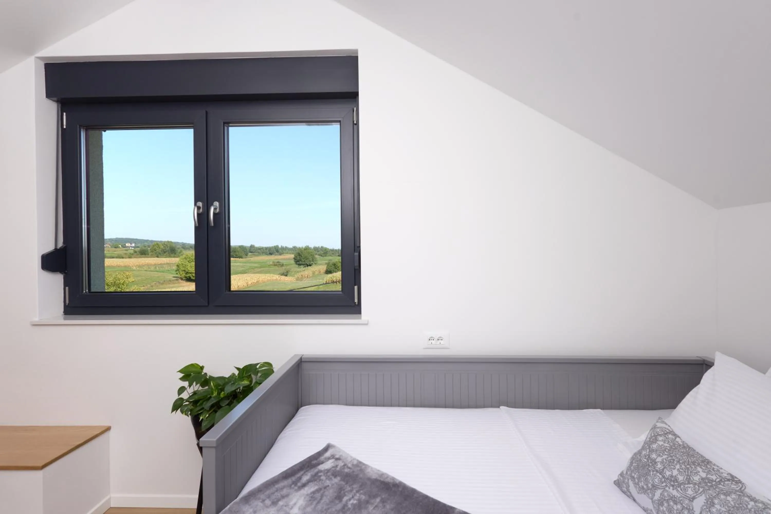 Bed in Plitvice Nest