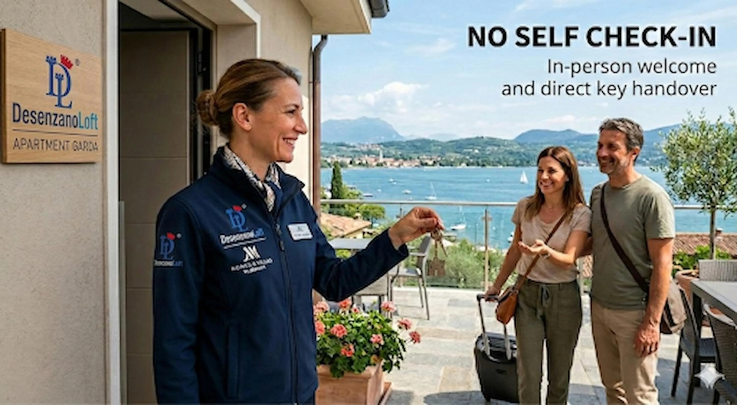 Lobby or reception in Splendido Apartment DesenzanoLoft Official Partner Homes & Villas by Marriott Bonvoy