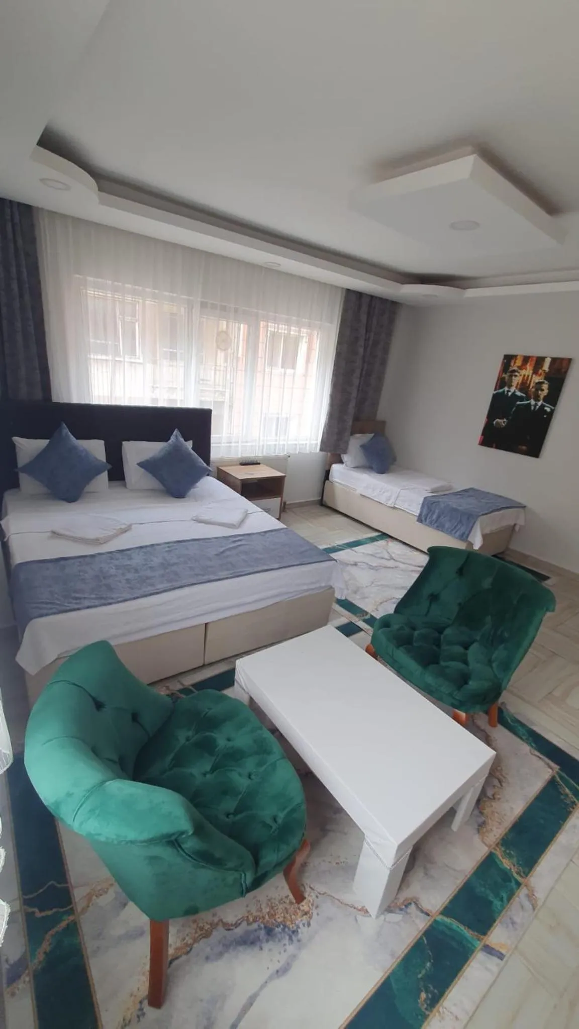 Seating area in Luu Hotel